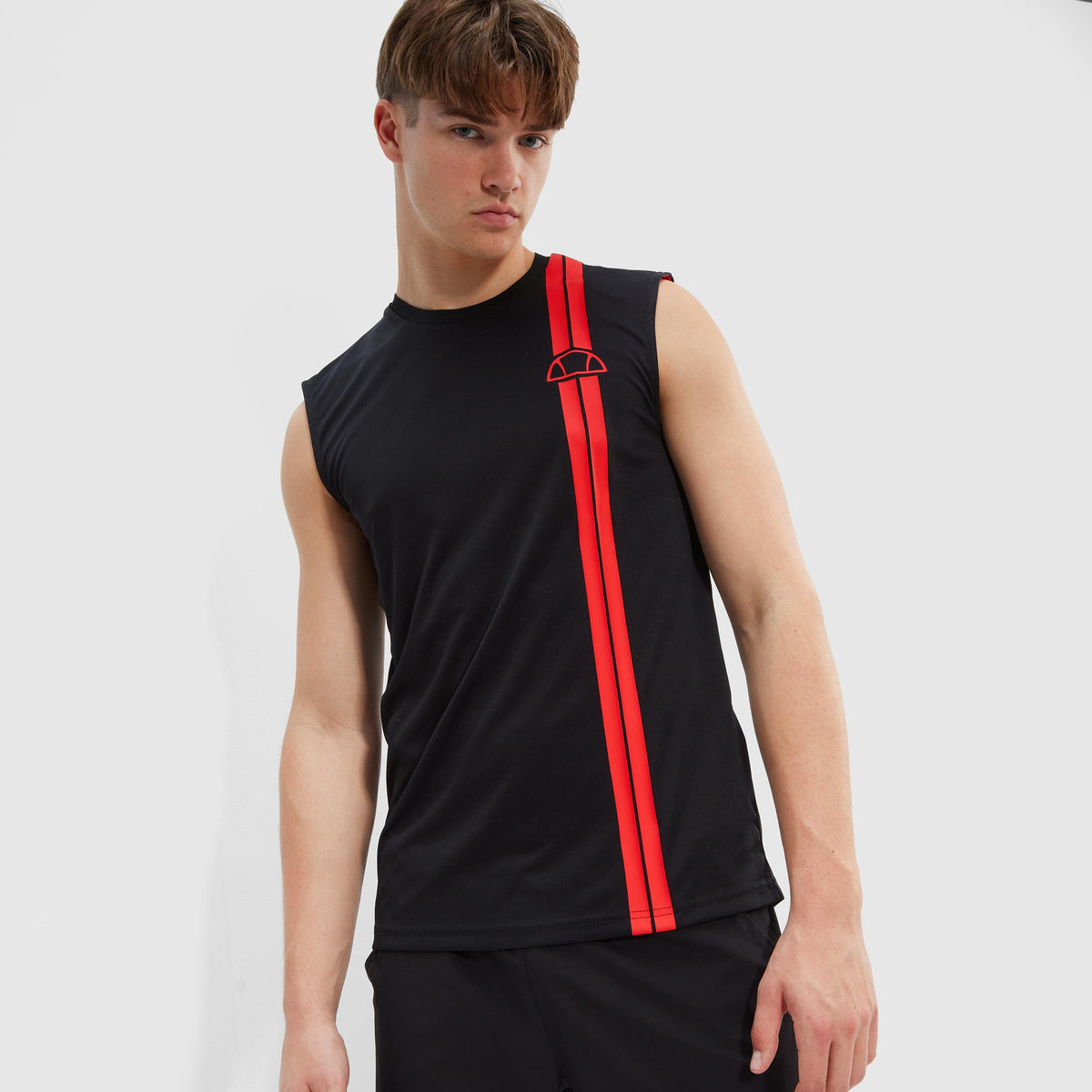 Ellesse Vigo Sportovní tílko Muži - černá,