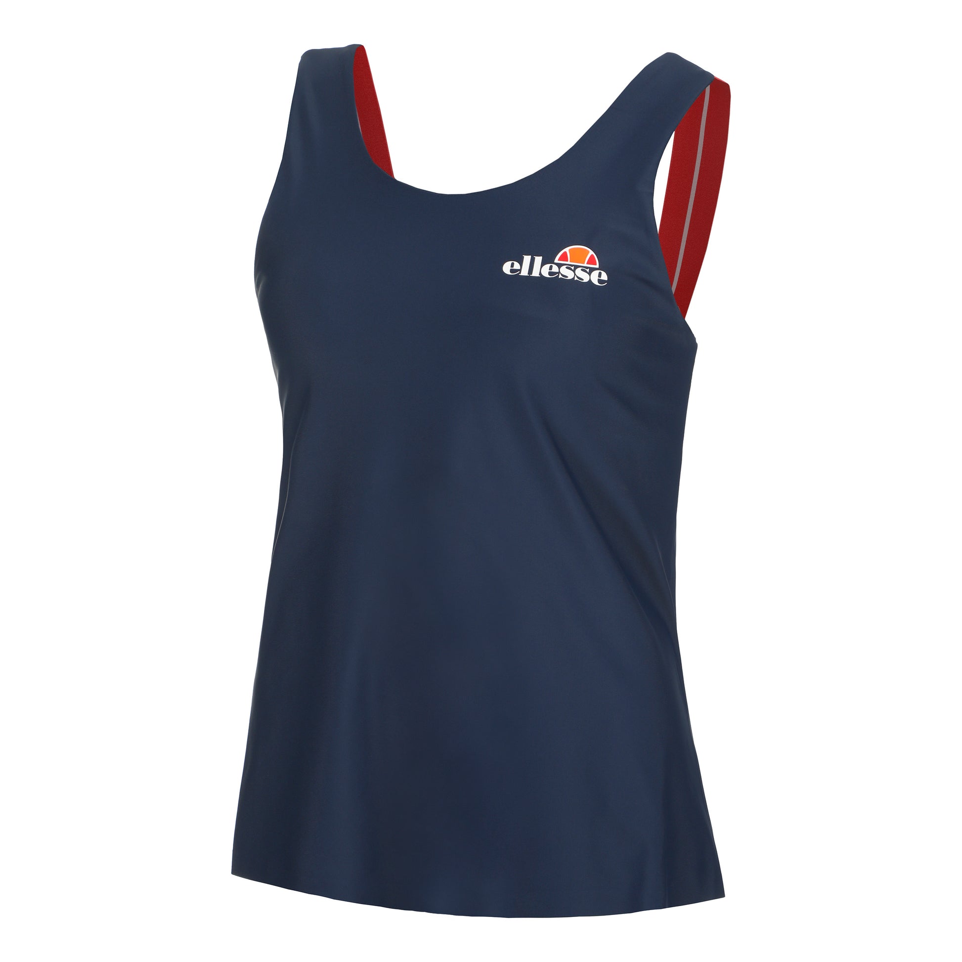 Ellesse Quincy Sportovní Tílko Dámy-Tmavě Modrá,Červená