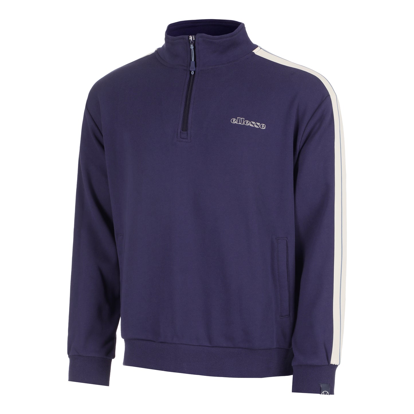 Ellesse Pilton 1/2 Zip Mikina Muži-Tmavě Modrá