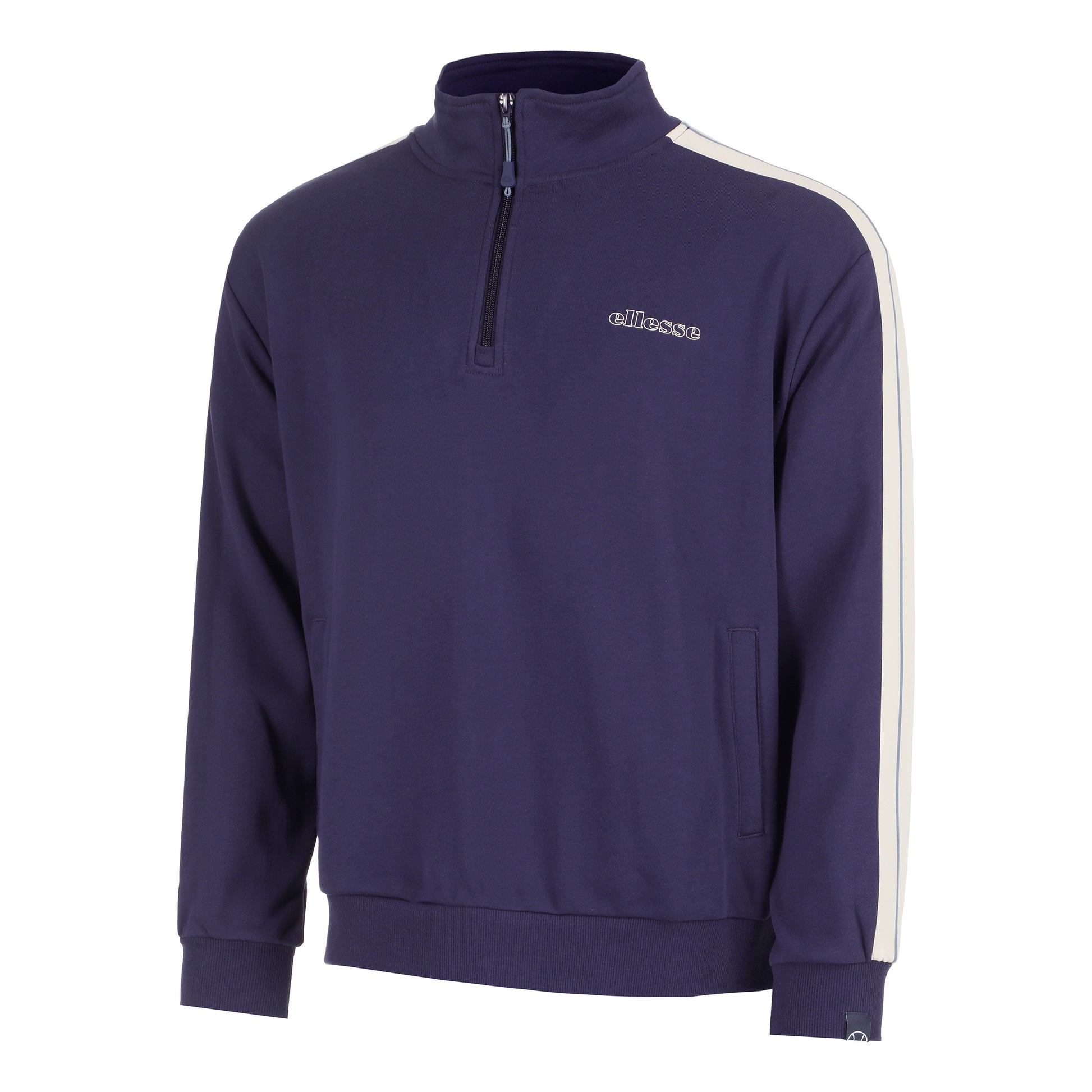 Ellesse Pilton 1/2 Zip Mikina Muži-Tmavě Modrá