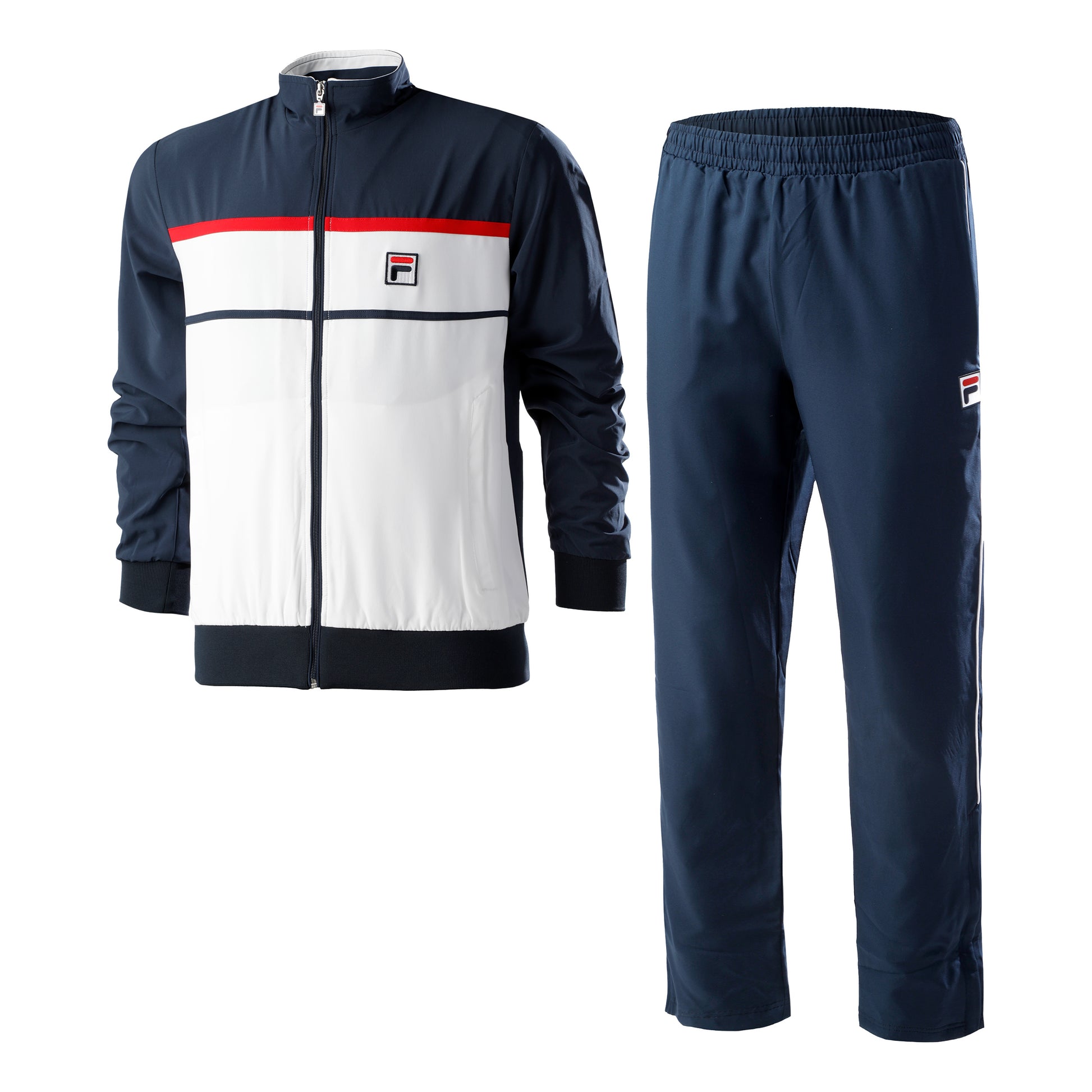 Fila Max Tréninkový souprava Muži - tmavě modrá, bílá