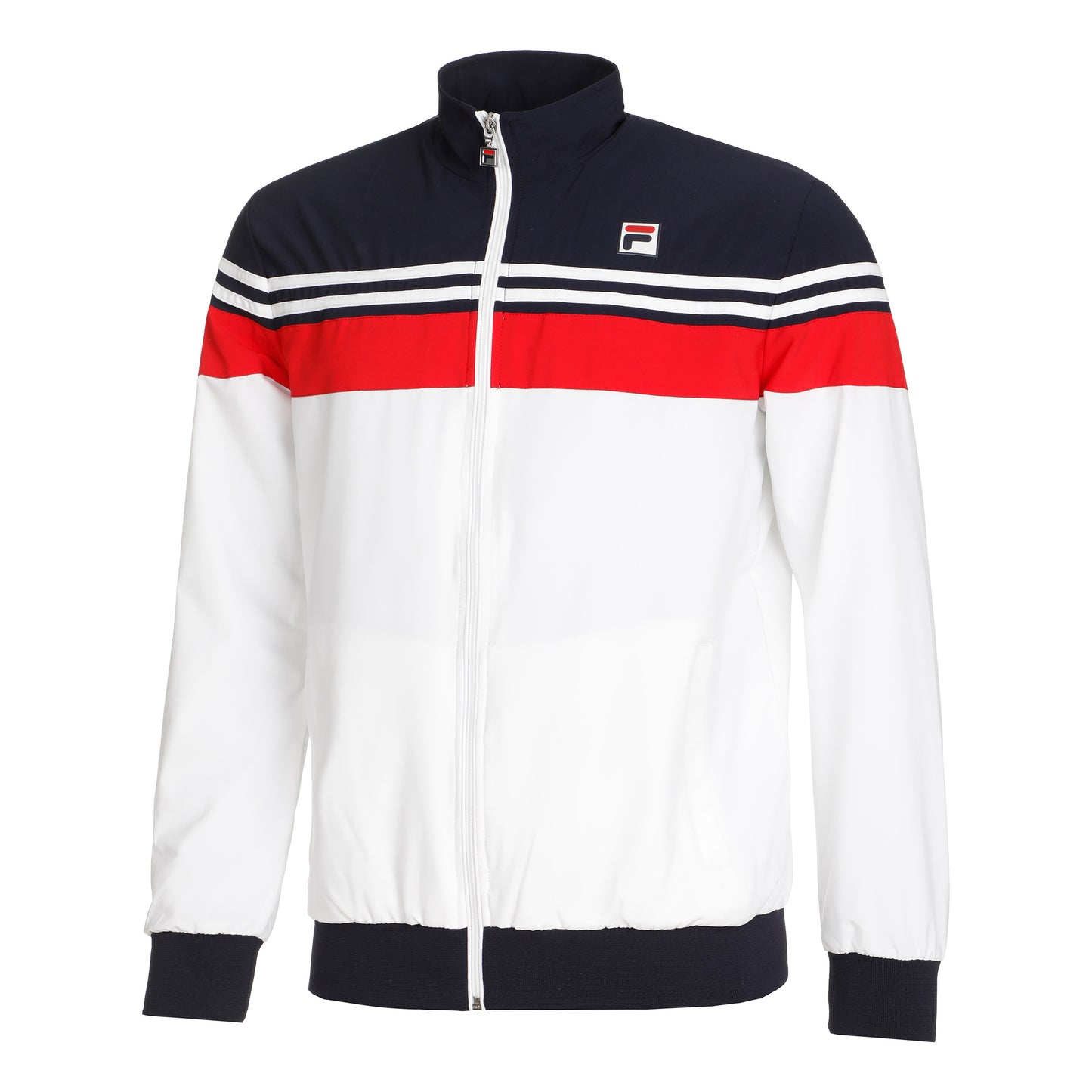 Fila Bruno Tréninková Bunda Muži-Bílá,Vícebarevné