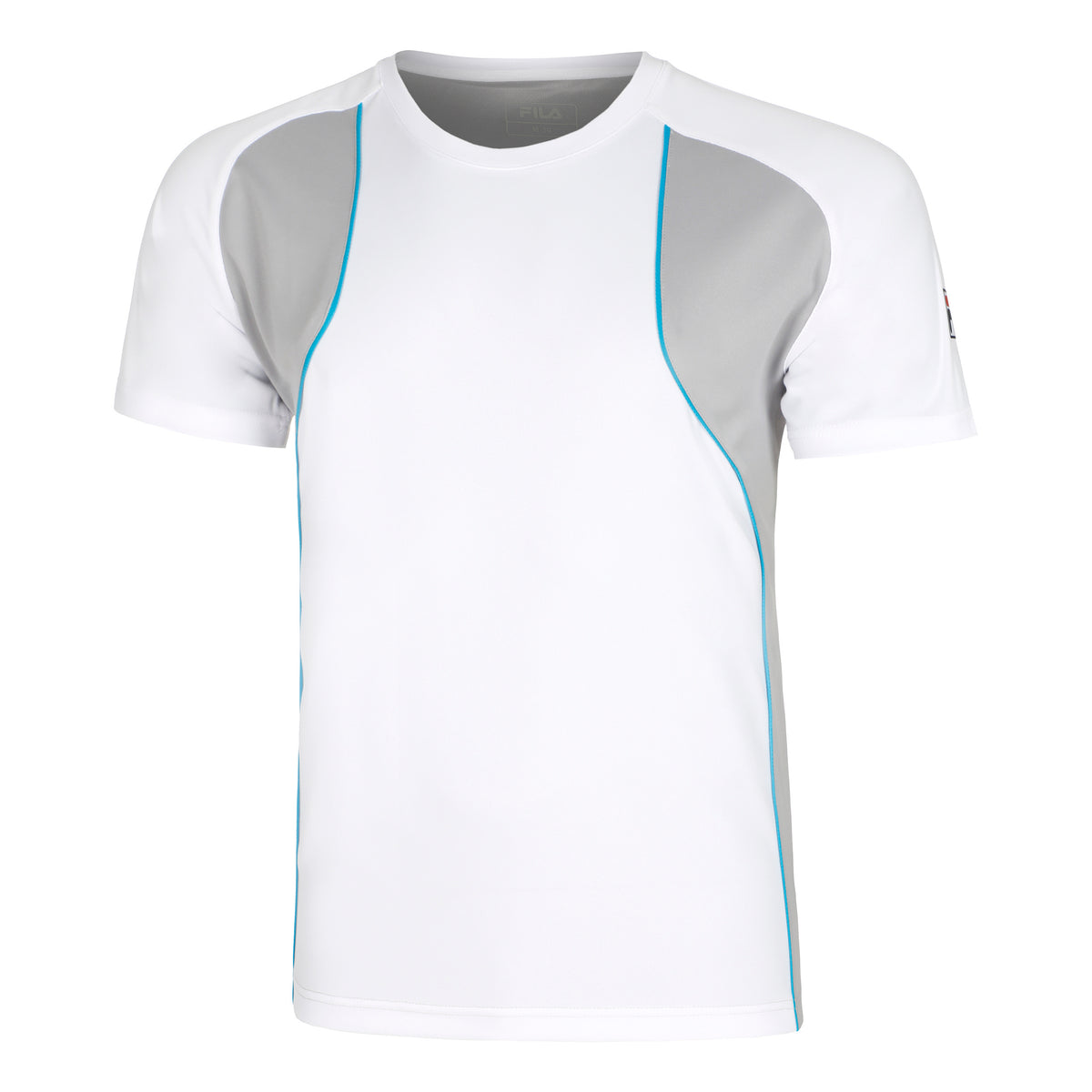 Fila Hudson Tričko Muži - bílá, stříbrná