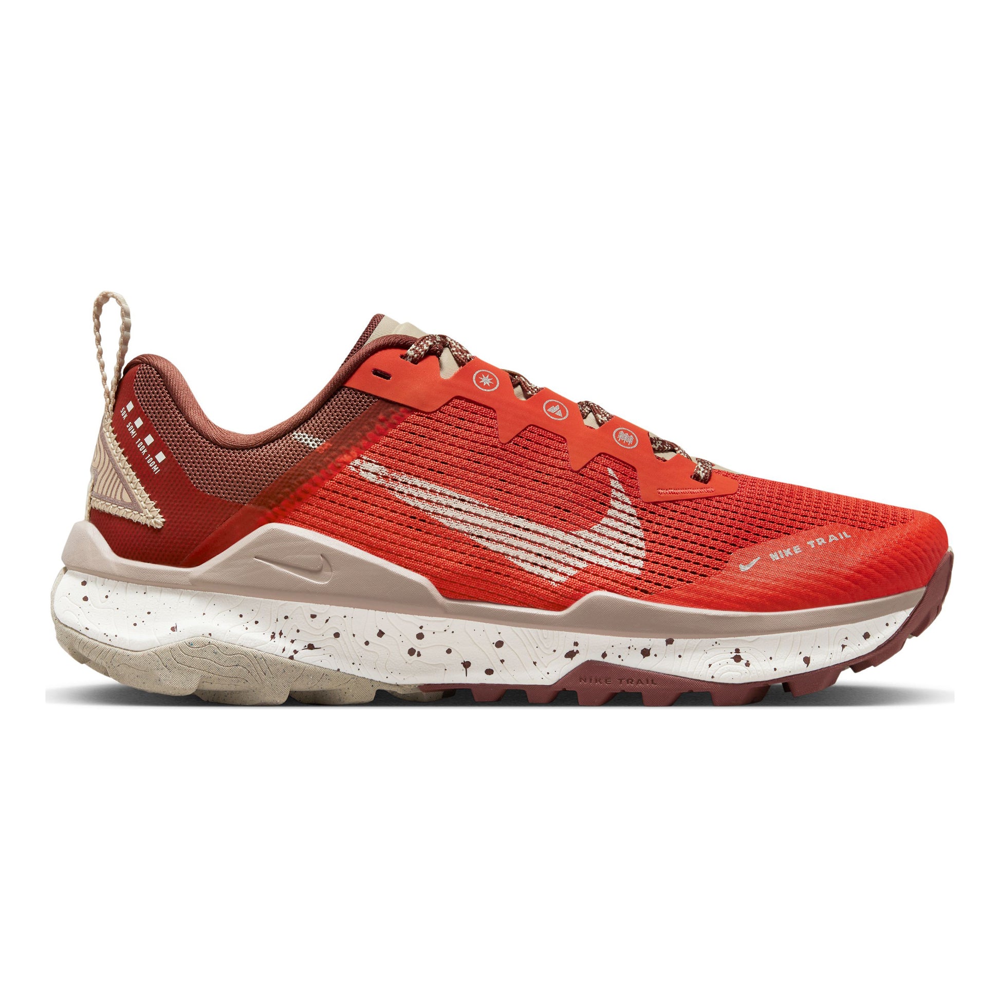 Nike React Wildhorse 8 Obuv pro měkčí povrch,žádný asfalt Dámy - červená, hnědá