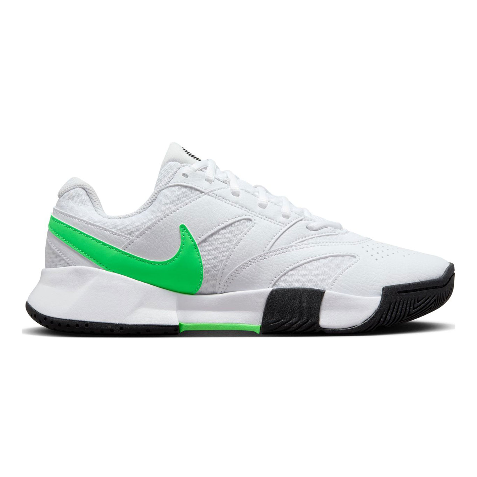 Nike Nike Court Lite 4 Obuv na všechny povrchy Dámy-bílá, neonově zelená