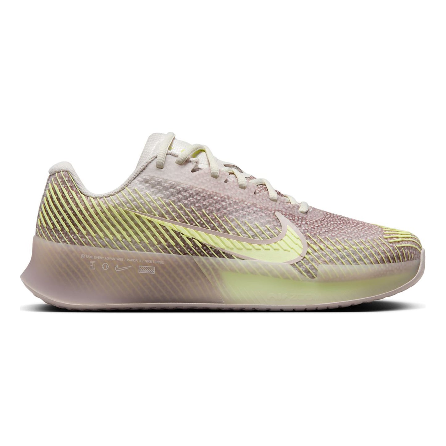 Nike Court Air Zoom Vapor 11 Premium Obuv na všechny povrchy Dámy - béžová, světle zelená