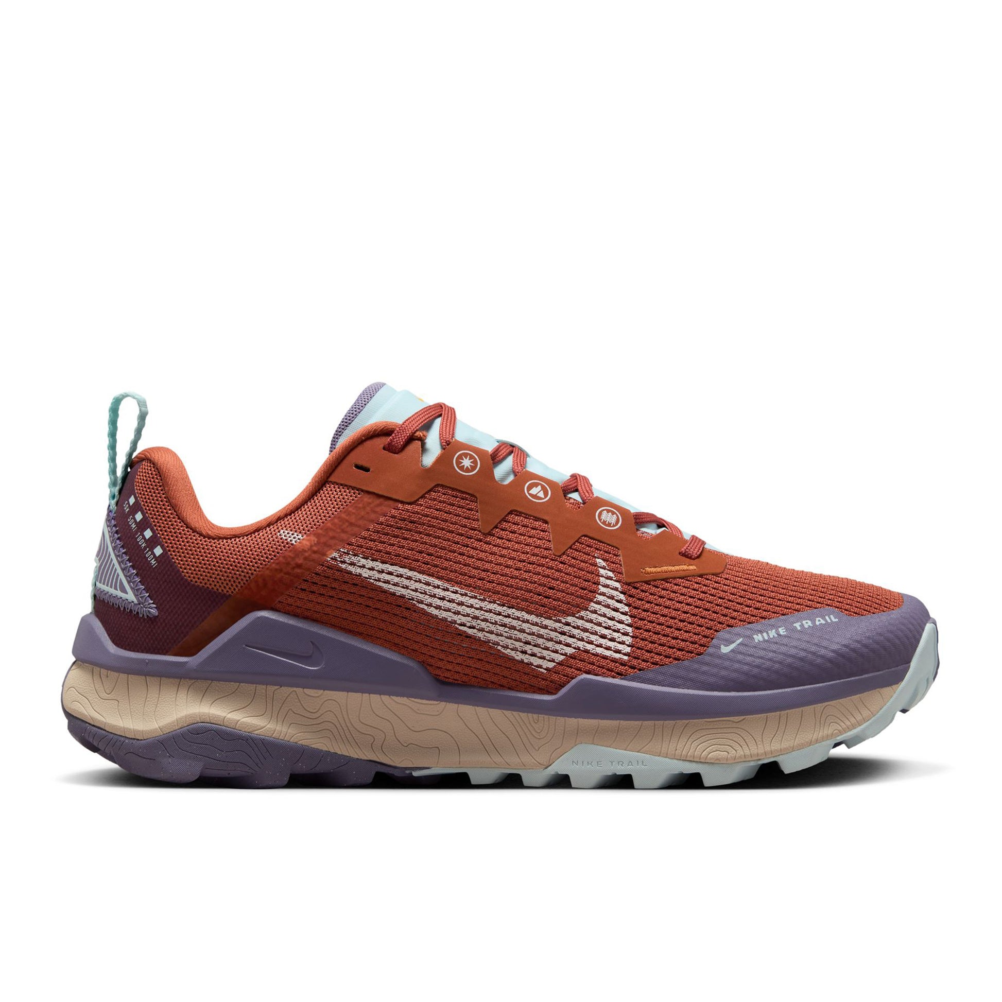 Nike React Wildhorse 8 Obuv pro měkčí povrch,žádný asfalt Dámy - hrdza, hnědá