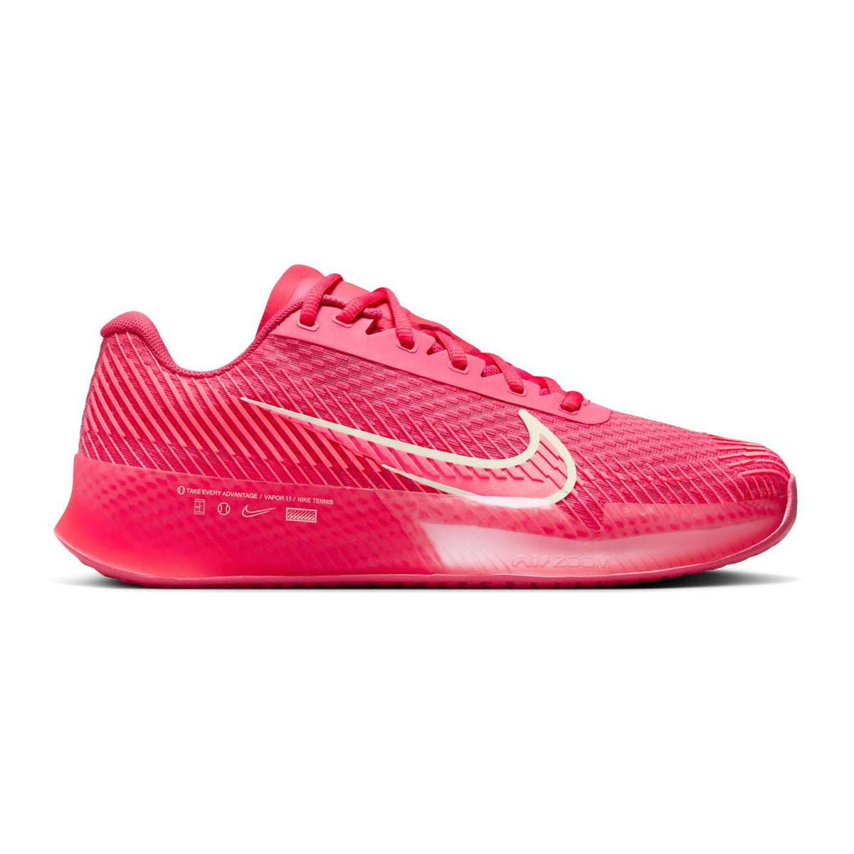 Nike Air Zoom Vapor 11 Obuv na všechny povrchy Dámy - růžová, bílá