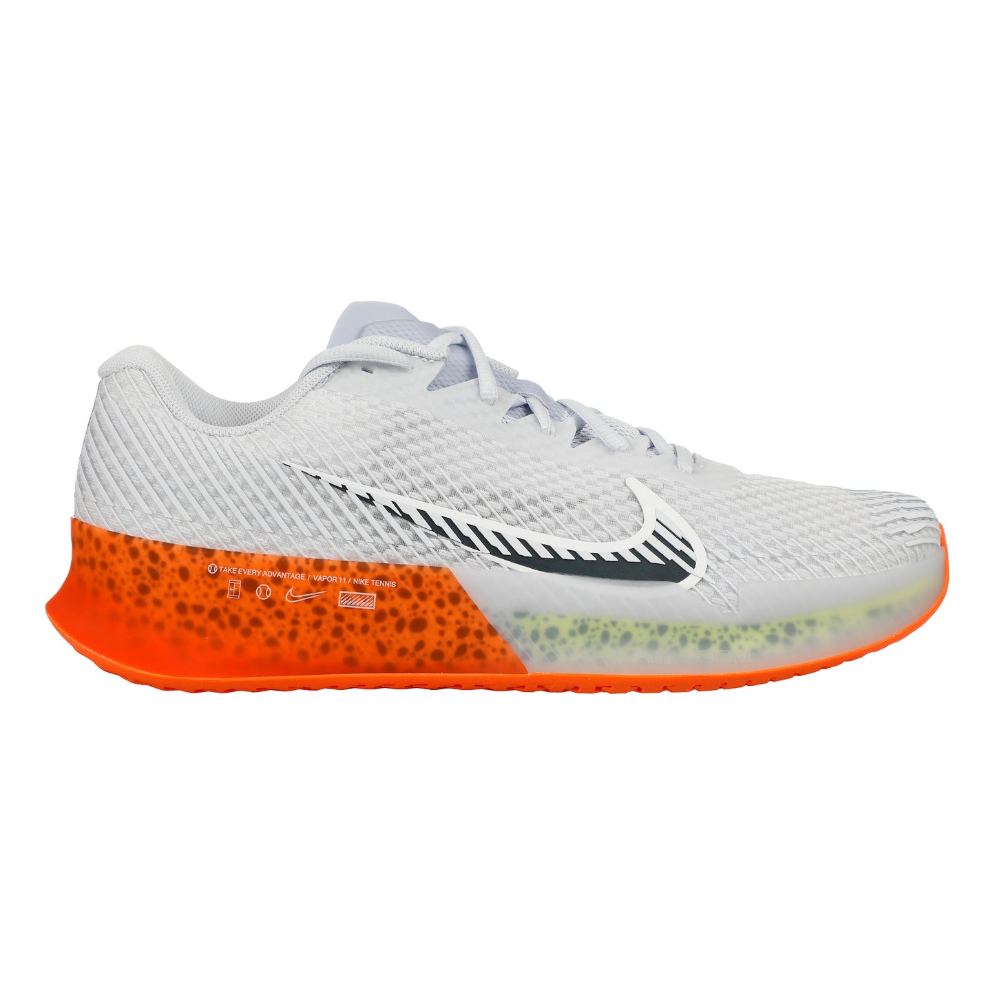 Nike Air Zoom Vapor 11 Electric Obuv na všechny povrchy Muži - bílá, oranžová