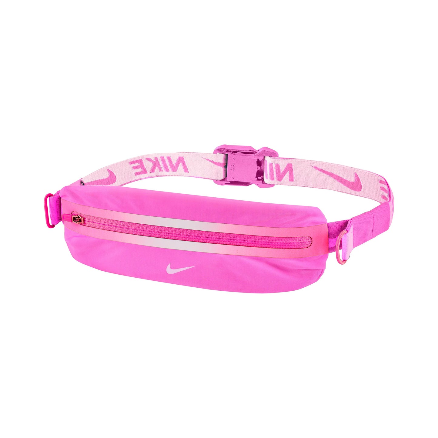 Nike Slim Waistpack 4.0 Běžící pás - růžová, bílá