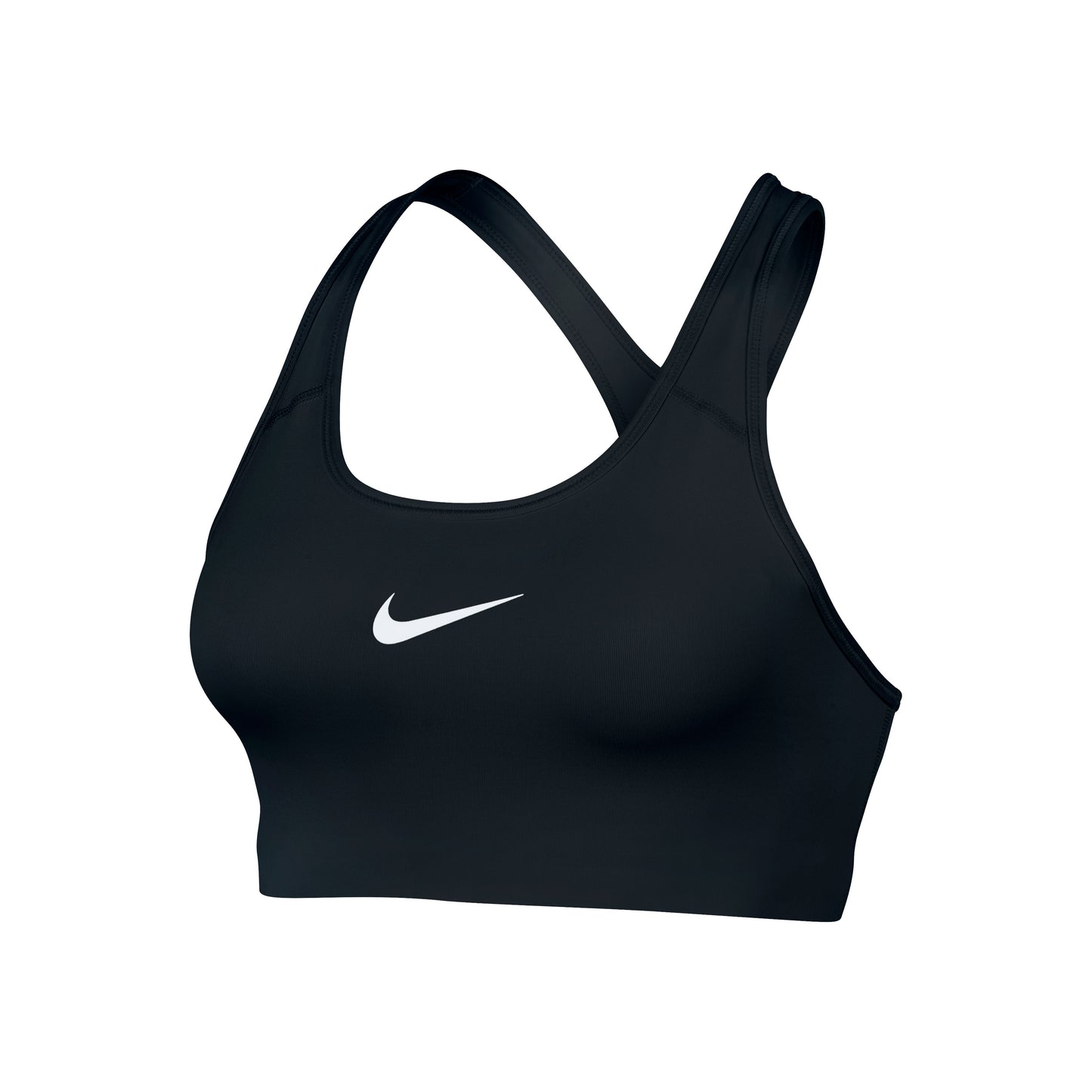 Nike Swoosh Sportovní podprsenka Dámy - černá, bílá