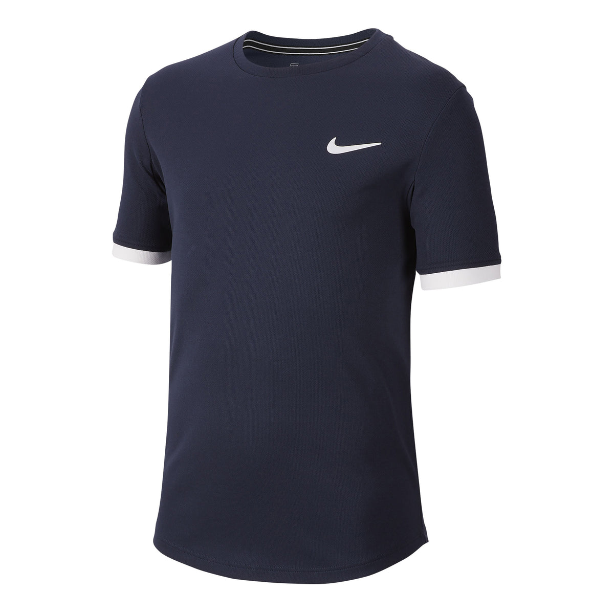 Nike Court Dry Tričko Chlapci - tmavě modrá, bílá