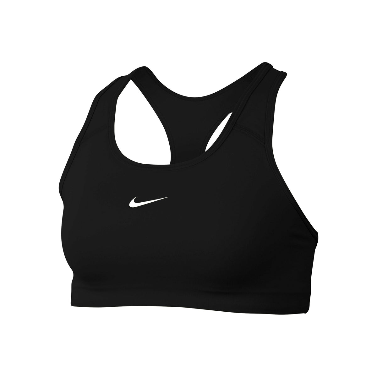 Nike Dri-Fit Swoosh Sportovní podprsenka Dámy - černá, bílá
