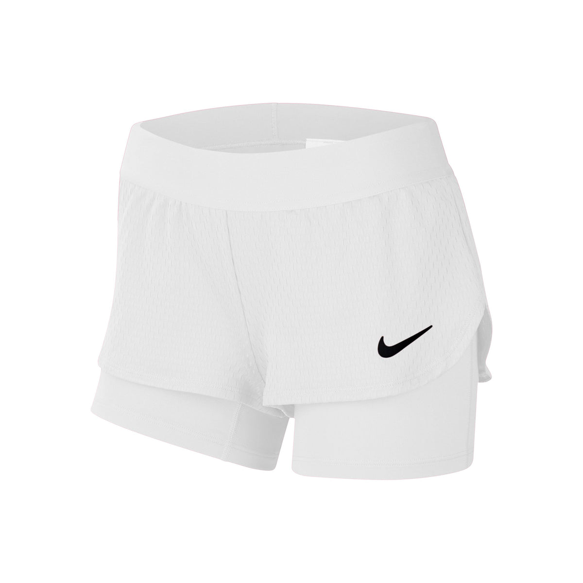 Nike Court  Šortky Dívky - bílá, černá