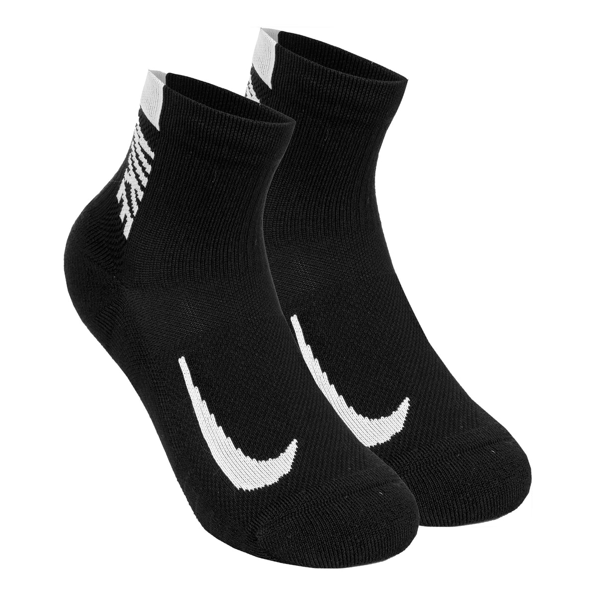 Nike Multiplier Running Socks 2ks V Baleni-Černá,Bílá