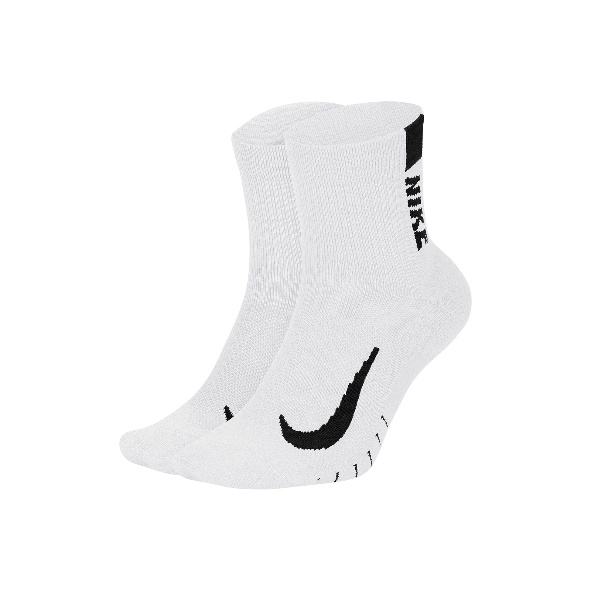 Nike Multiplier Running Socks 2ks V Baleni-Bílá,Černá