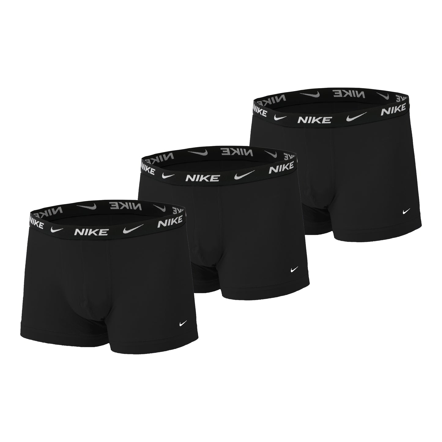 Nike Everyday Cotton Strech Trunk Trenýrky 3ks V Baleni Muži - Černá,Antrazitová