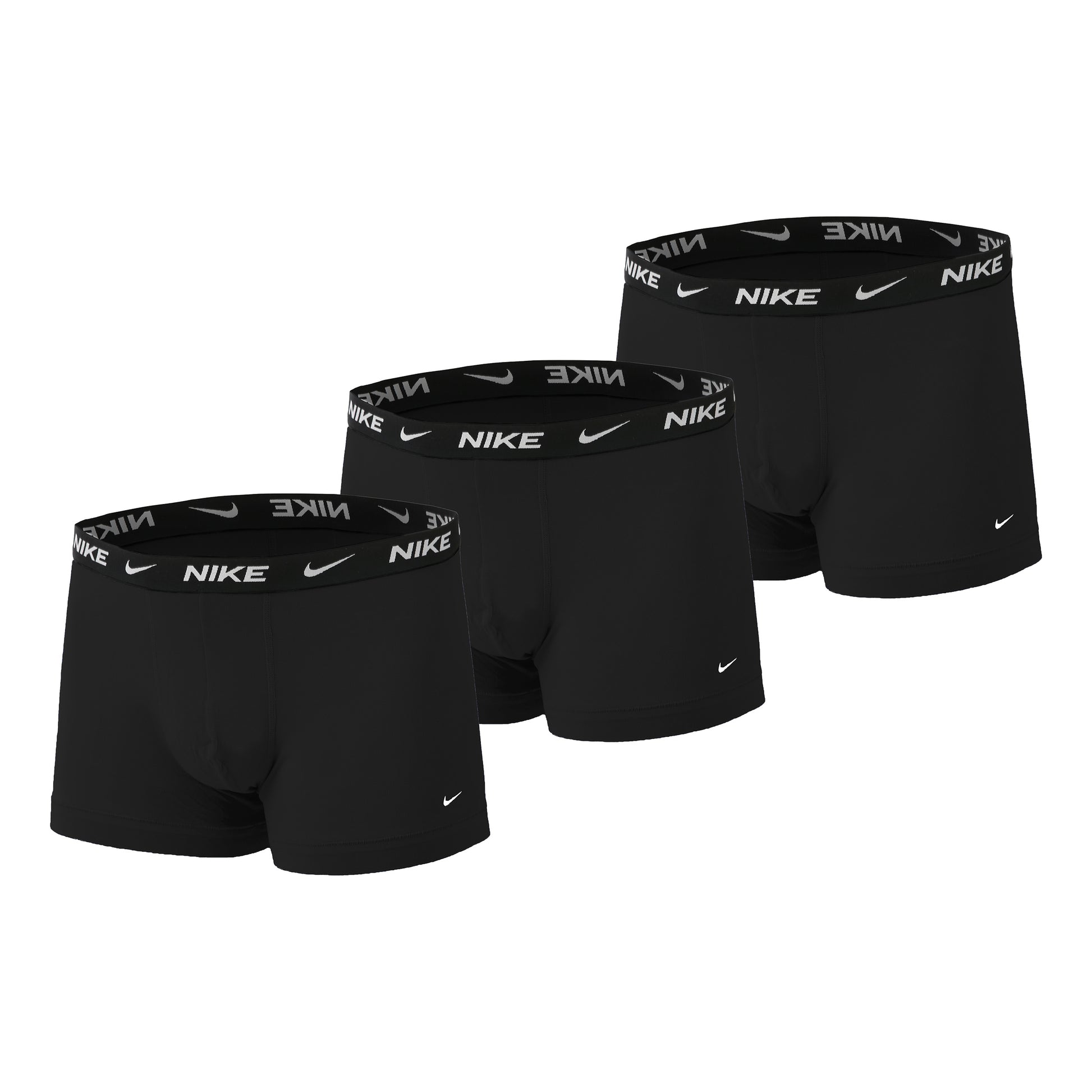 Nike Everyday Cotton Strech Trunk Trenýrky 3ks V Baleni Muži - Černá,Antrazitová