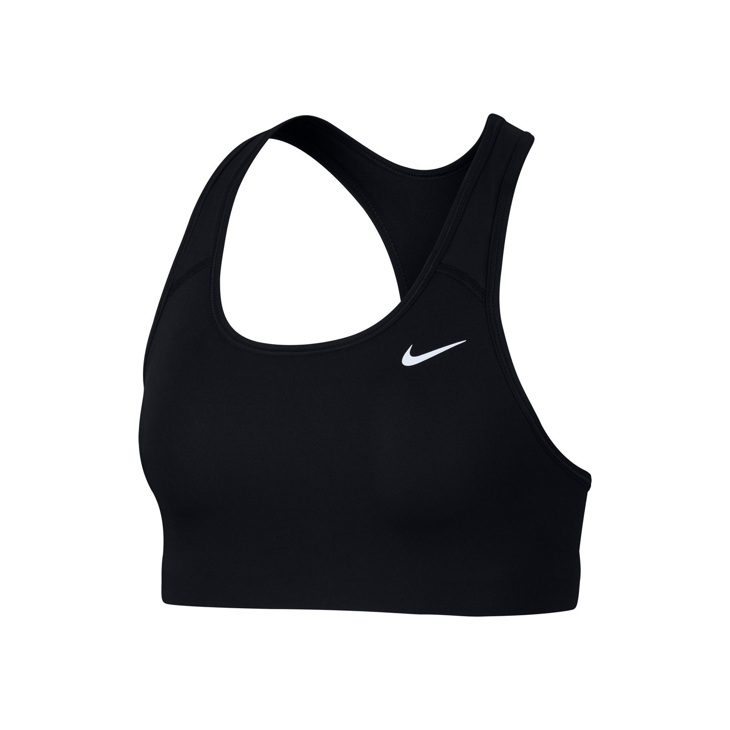 Nike Dri-Fit Swoosh Sportovní podprsenka Dámy - černá, bílá