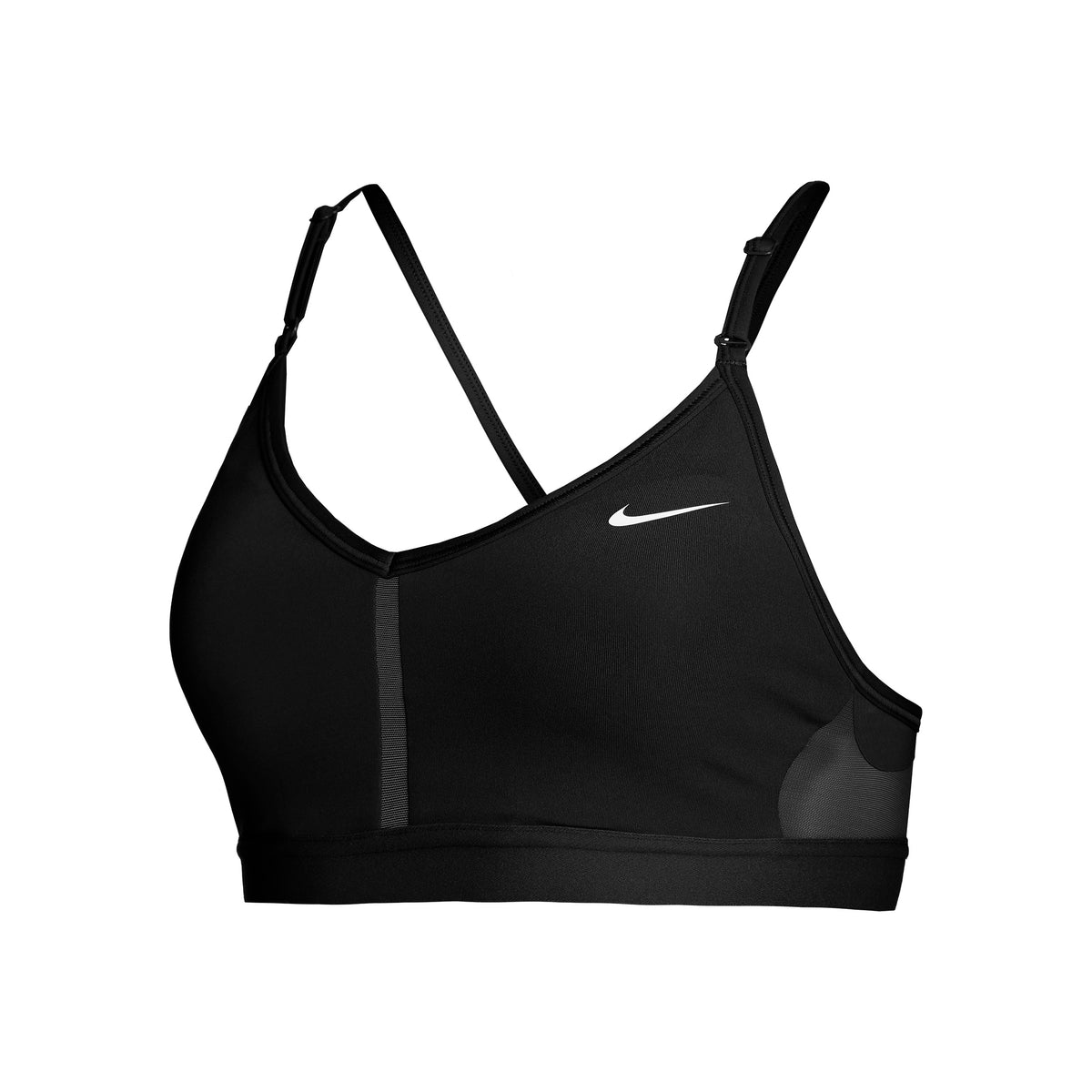 Nike Dri-Fit Indy V-Neck Sportovní podprsenka Dámy - černá,