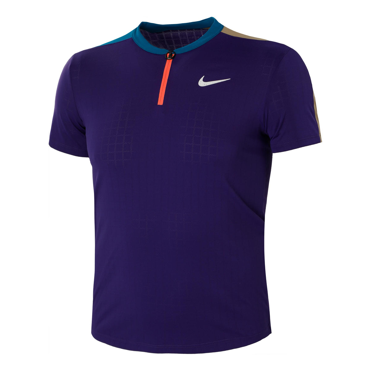 Nike Court Slam MB Pólo Muži - fialová, vícebarevné