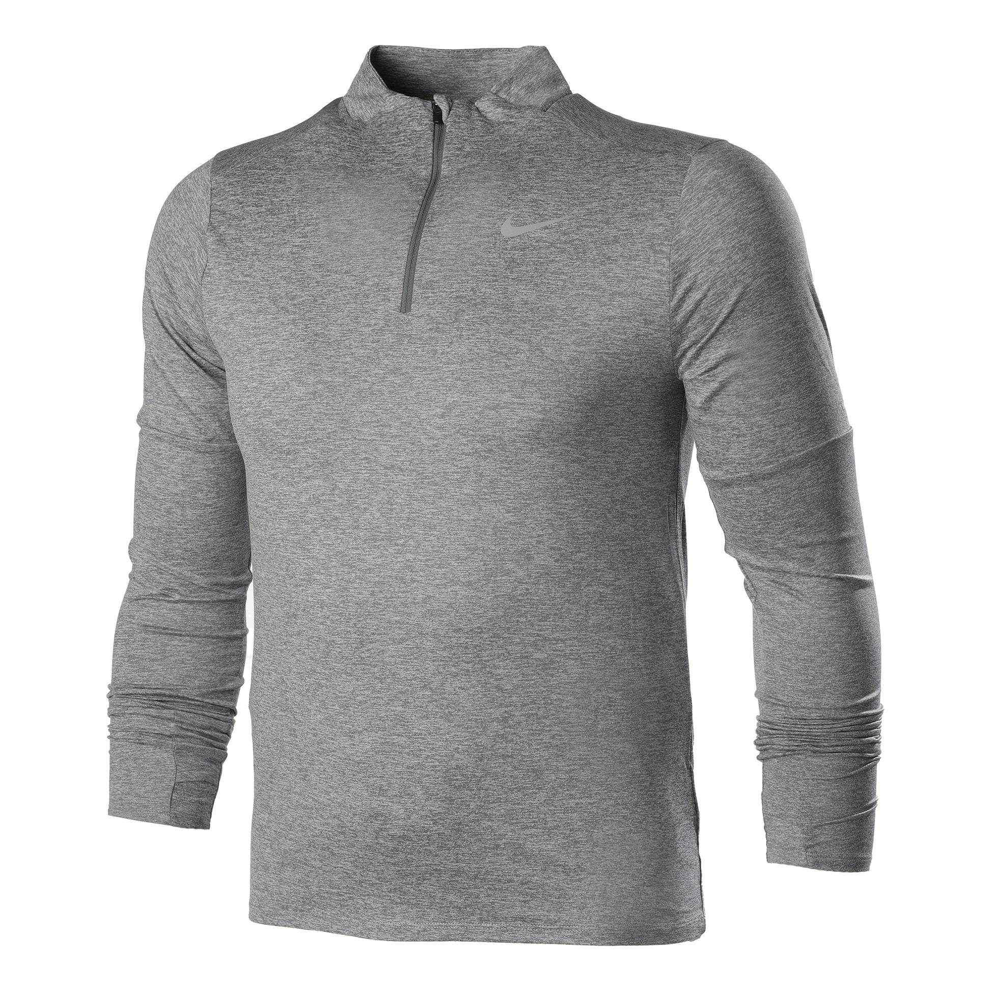 Nike Dri-Fit Element Half-Zip Bežecký top Muži - šedá,