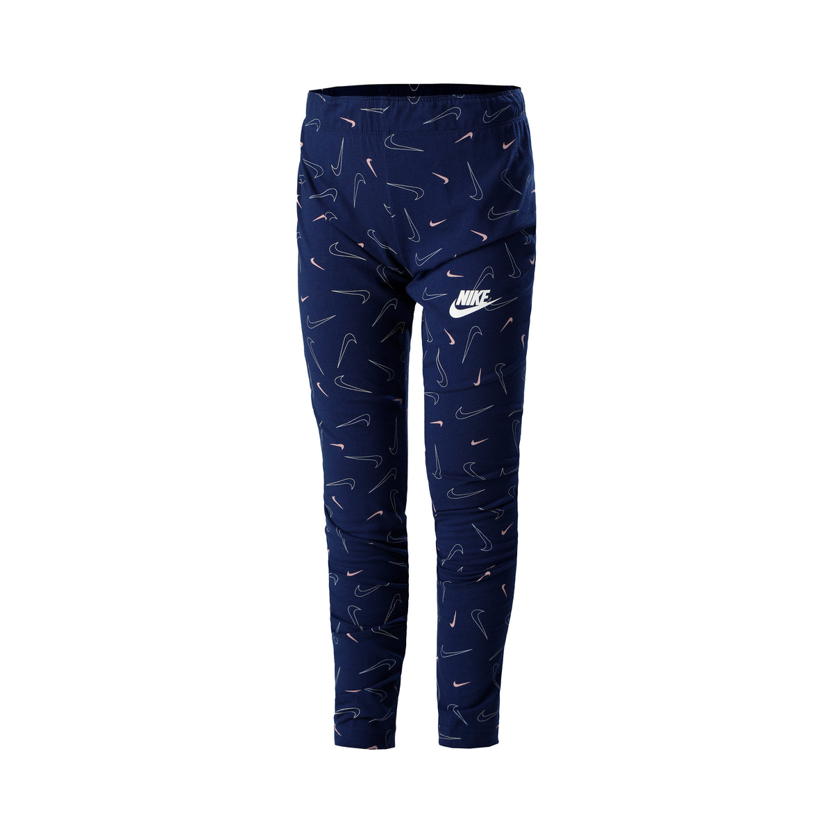 Nike Favorites All Over Print Těsné Dívky - modrá, bílá