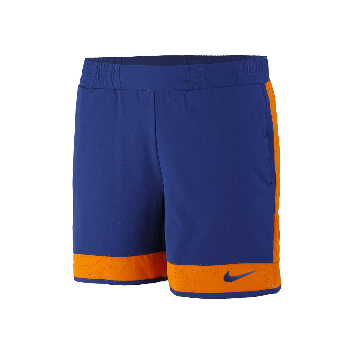 Nike Dri-Fit 7in Šortky Muži - tmavě modrá, oranžová