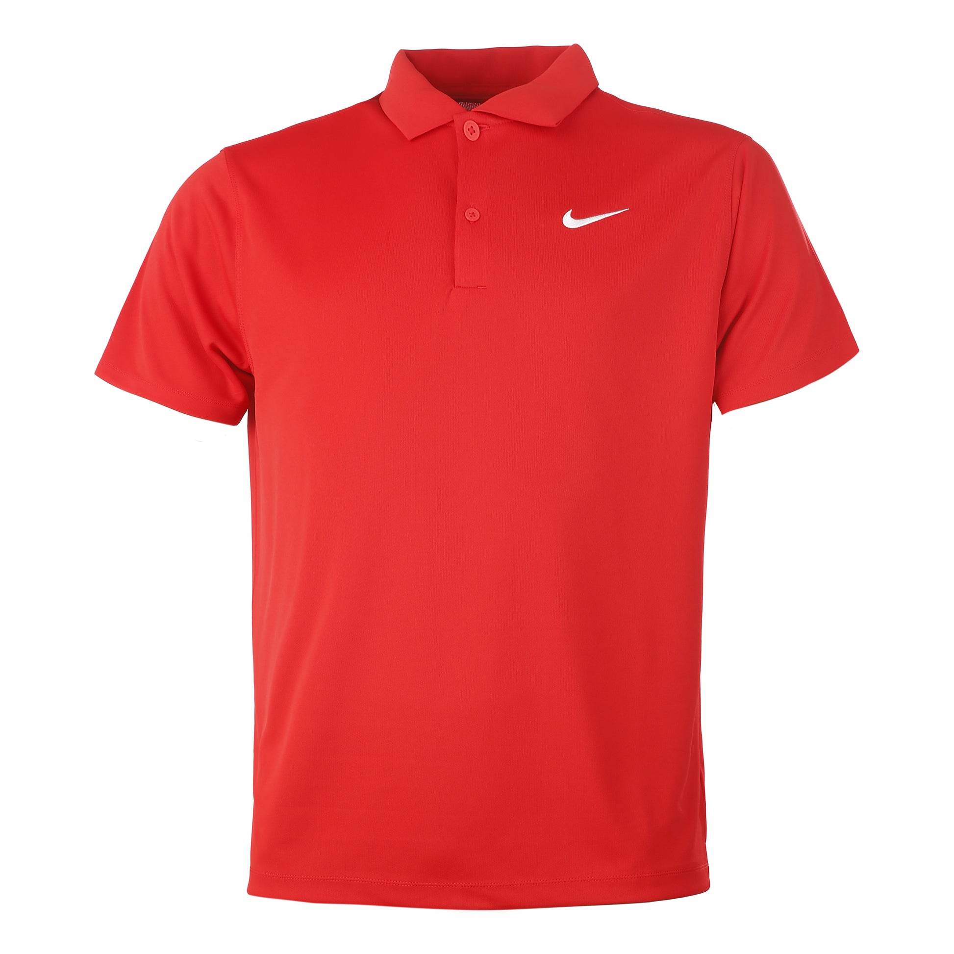 Nike Dri-Fit Victory Court Solid Pólo Muži - červená