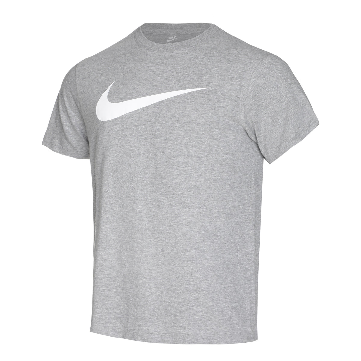 Nike Icon swoosh Tričko Muži-světle šedá, bílá