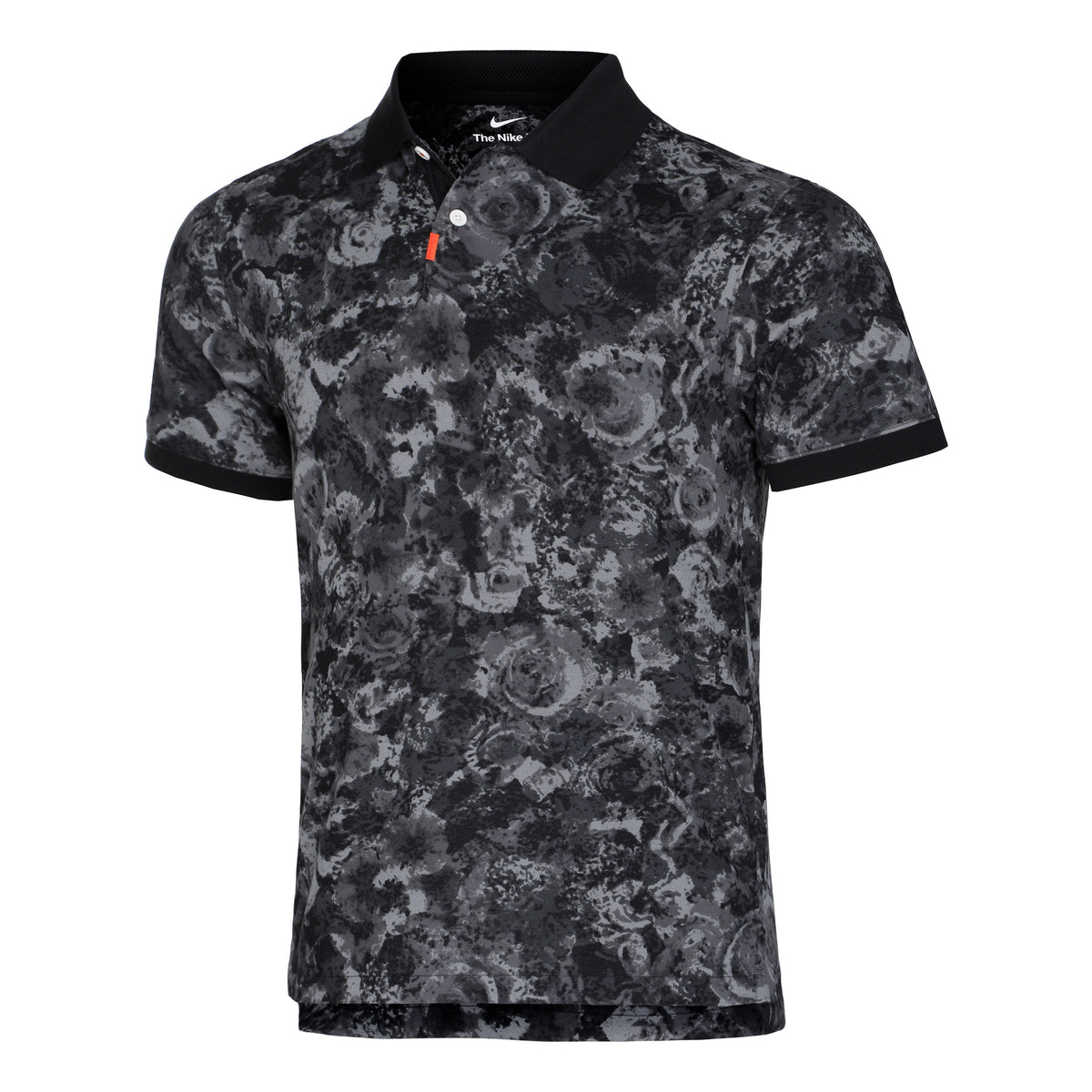 Nike Dri-Fit Printed Slim LN Pólo Muži - černá, šedá