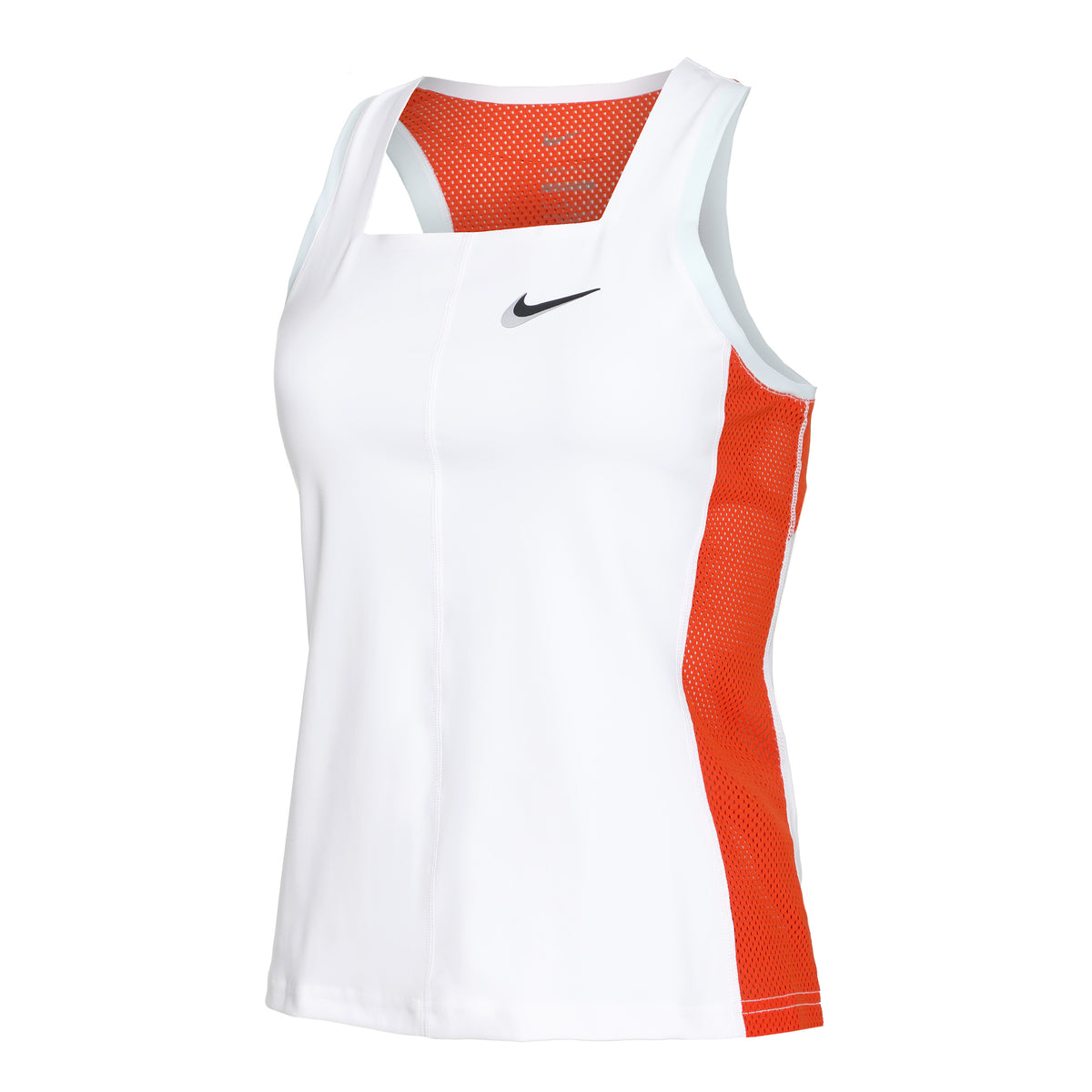 Nike Court Dri-Fit Slam Sportovní Tílko Dámy-Bílá,Oranžová