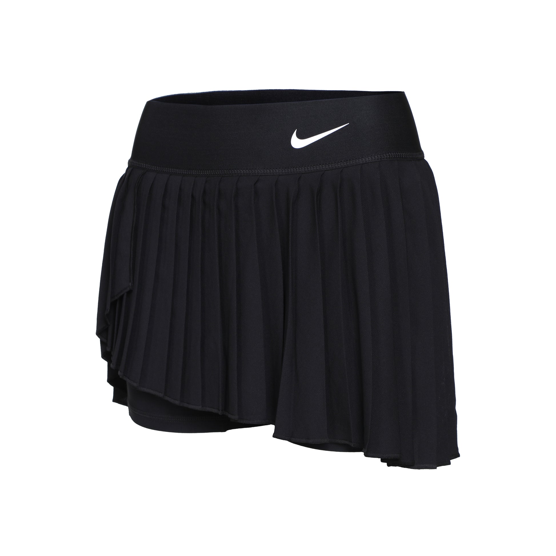 Nike Dri-Fit Court Pleated Sukně Dámy - černá, bílá