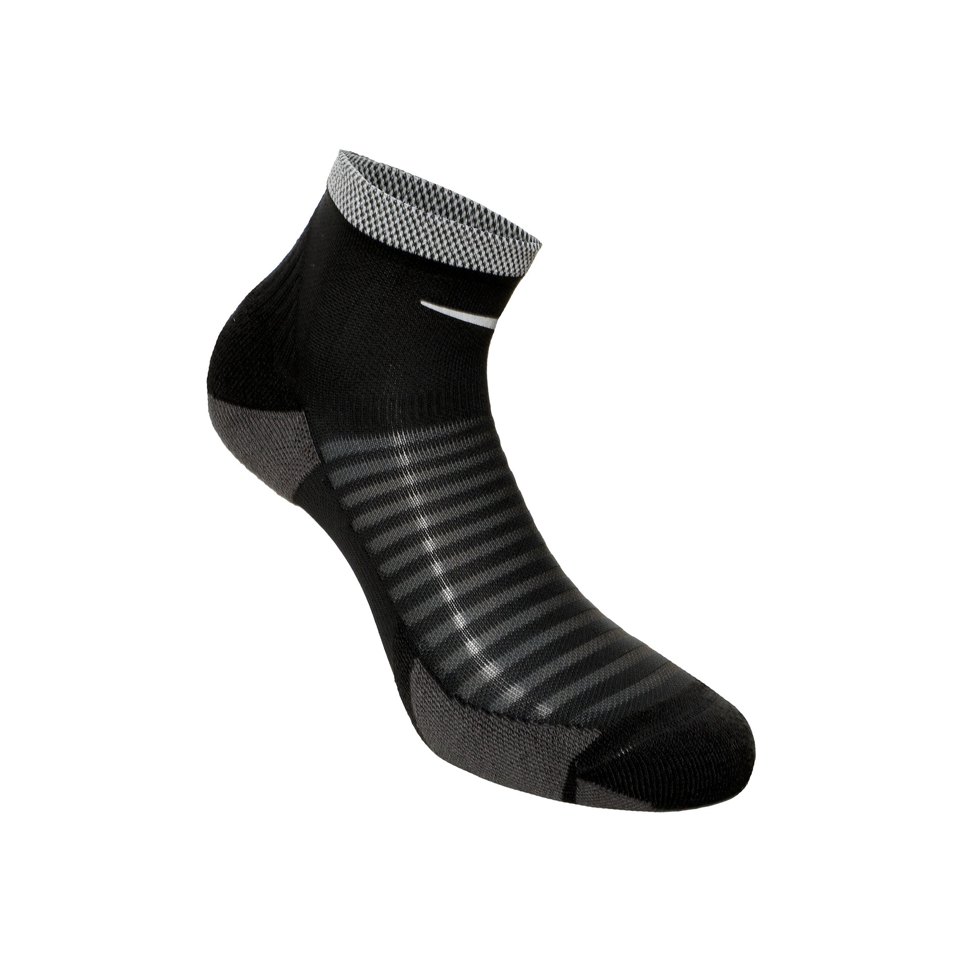 Nike Spark Cushioned Ankle Running Socks-Černá,Šedá