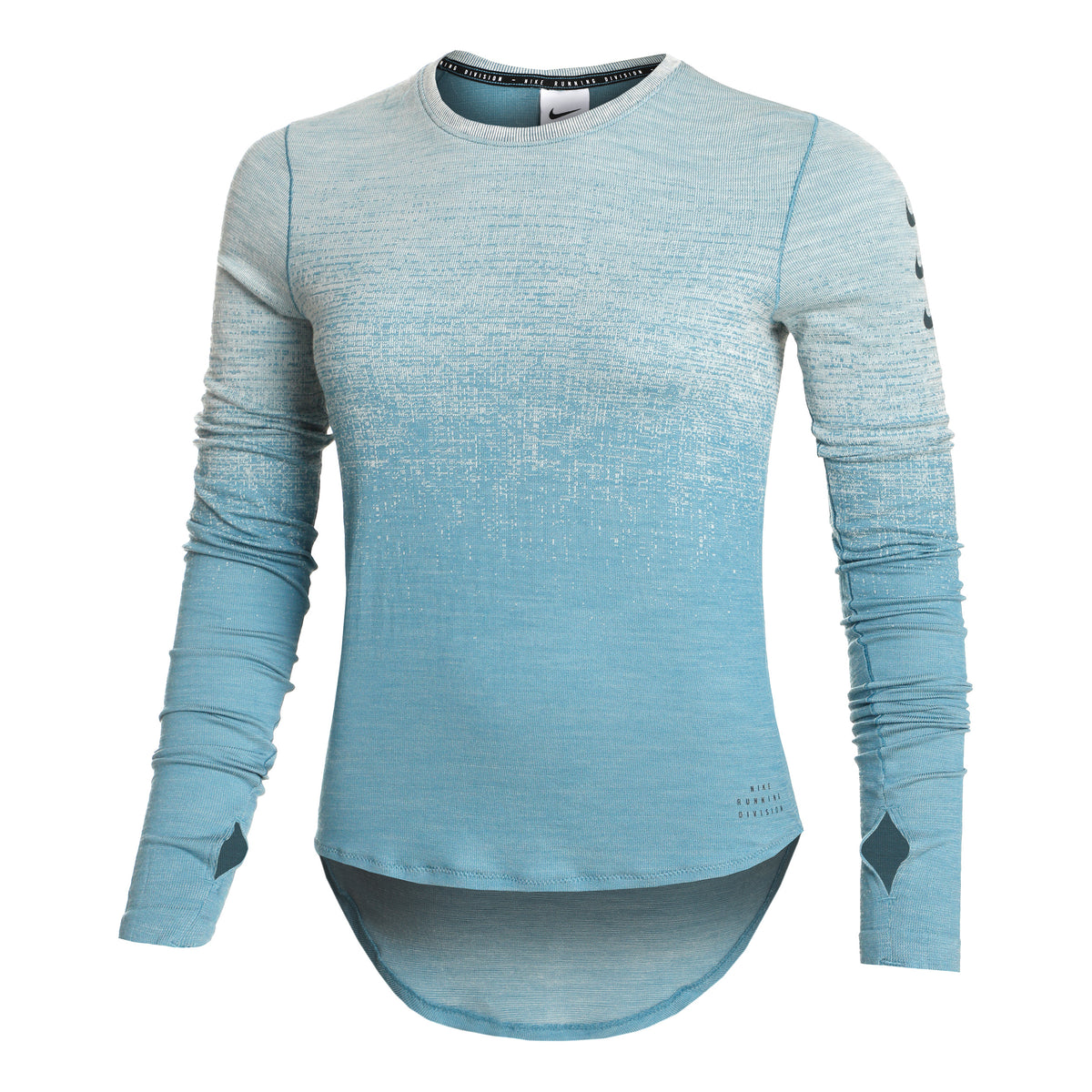 Nike Dri-Fit Run Division Bežecký top Dámy - modrá, šedá