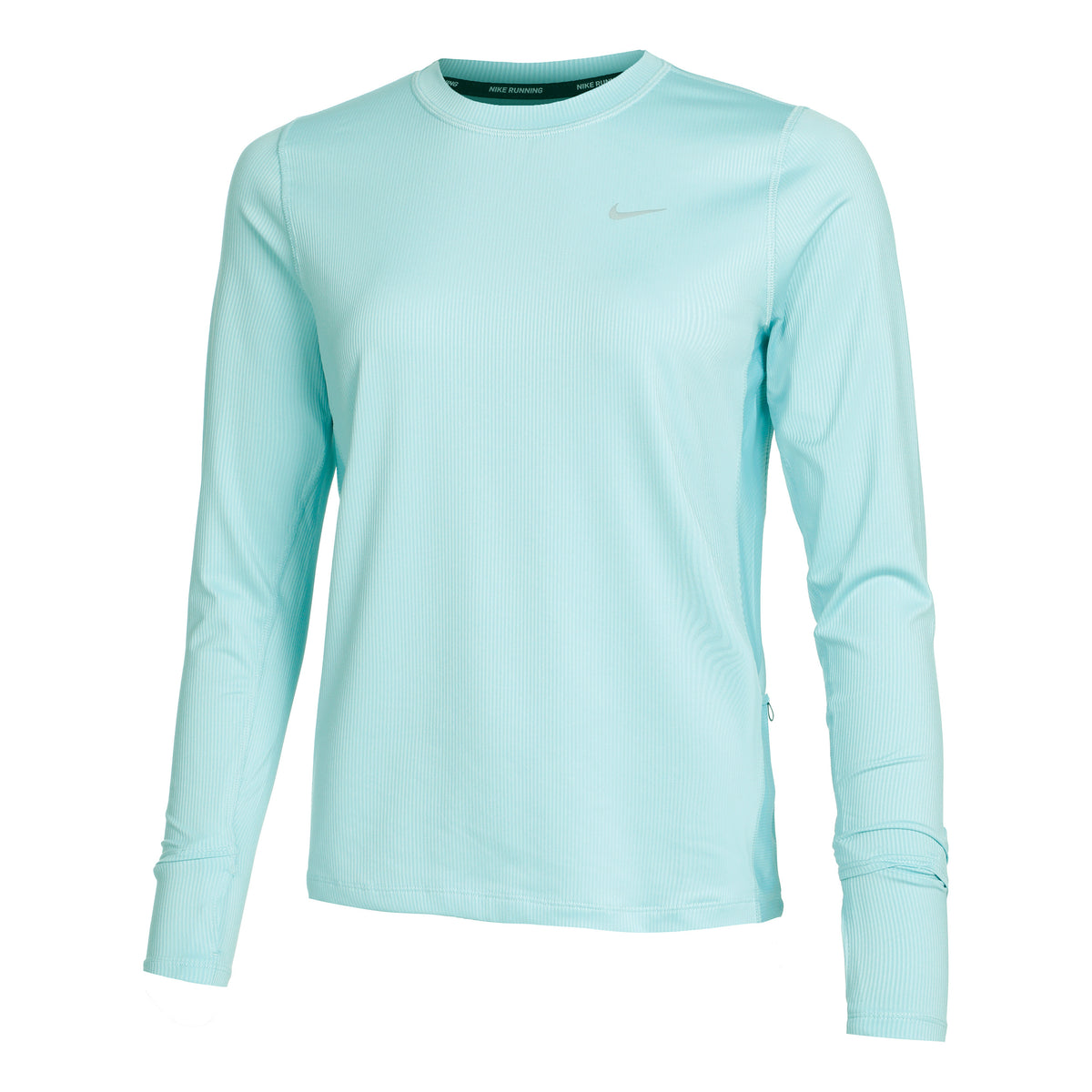 Nike Dri-Fit Element Crew Novelty Bežecký top Dámy - světle modrá, šedá