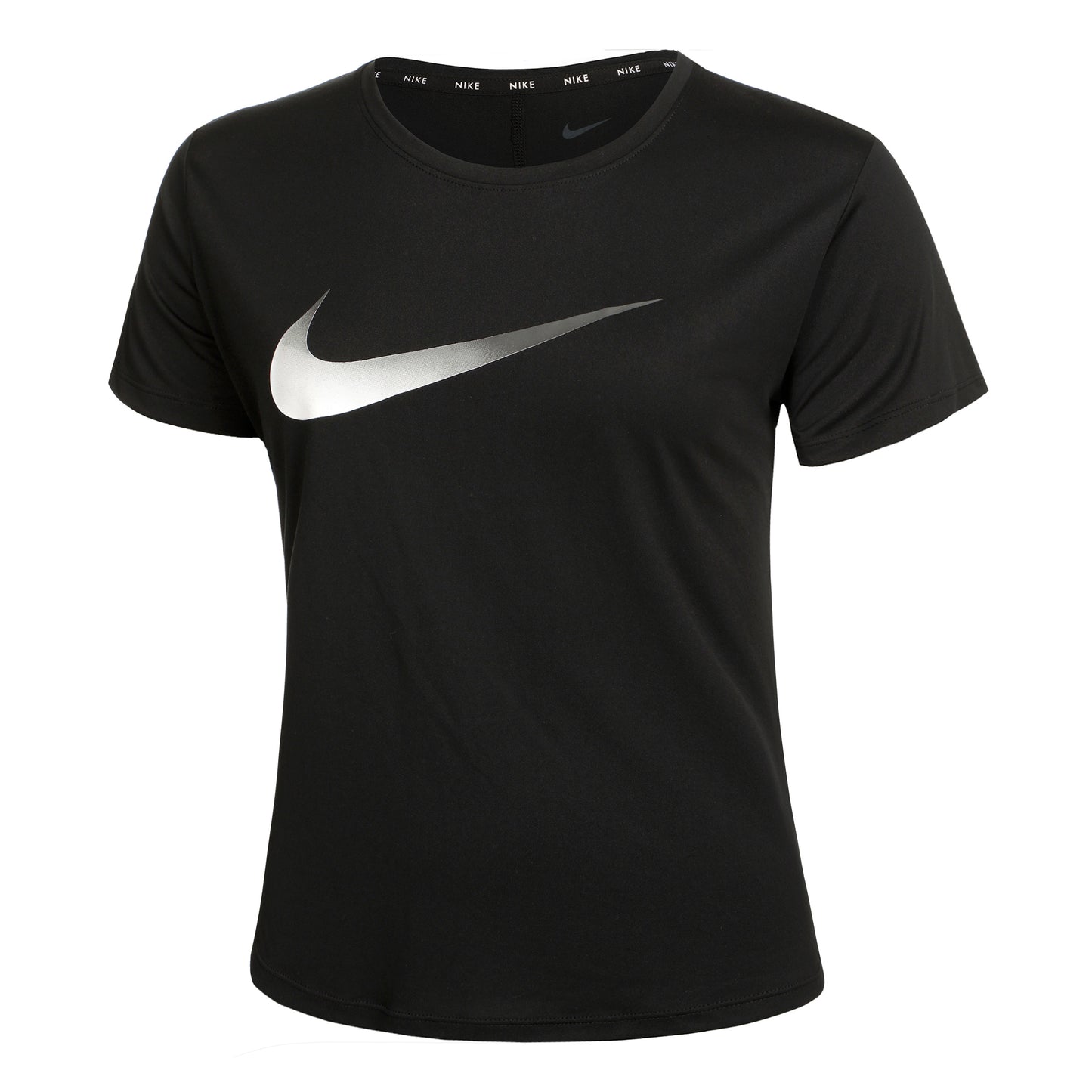 Nike Dri-Fit One Swoosh HBR Bežecké Tričko Dámy-Černá