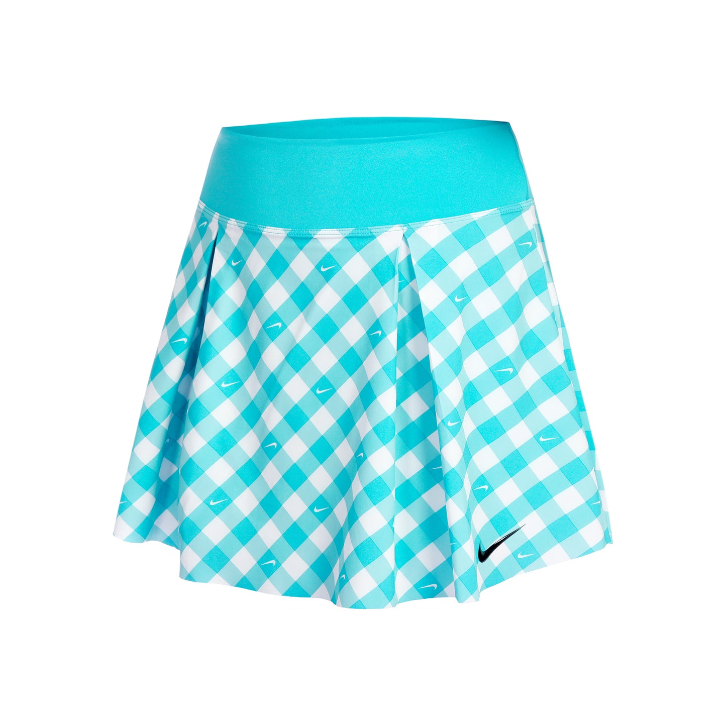 Nike Dri-Fit Club Regular Print Sukně Dámy - světle modrá, bílá