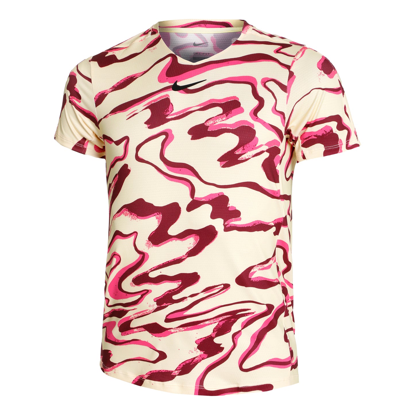 Nike Dri-Fit Court Print Tričko Muži - žlutá, vícebarevné