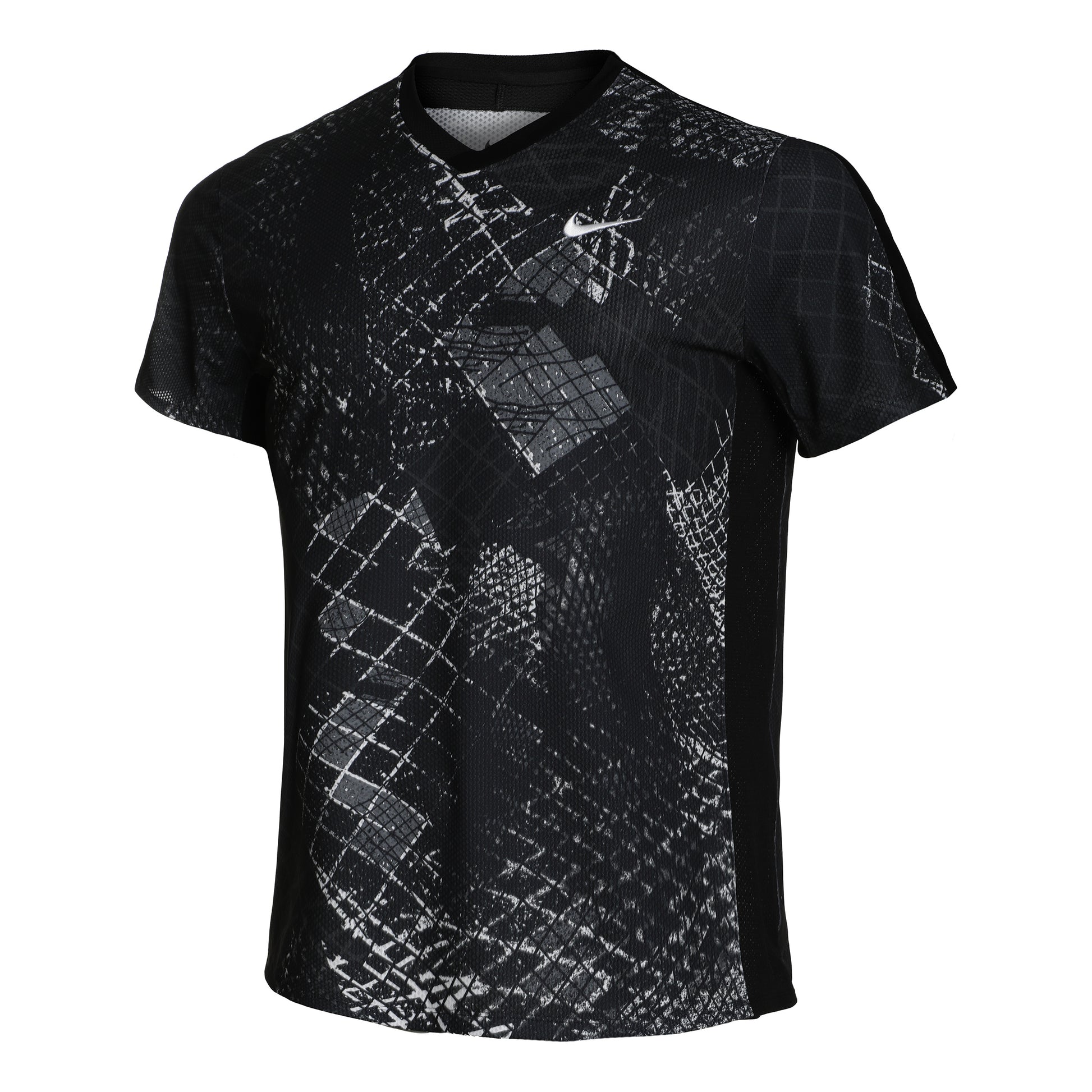 Nike Dri-Fit Court Novelty Tričko Muži - černá, bílá