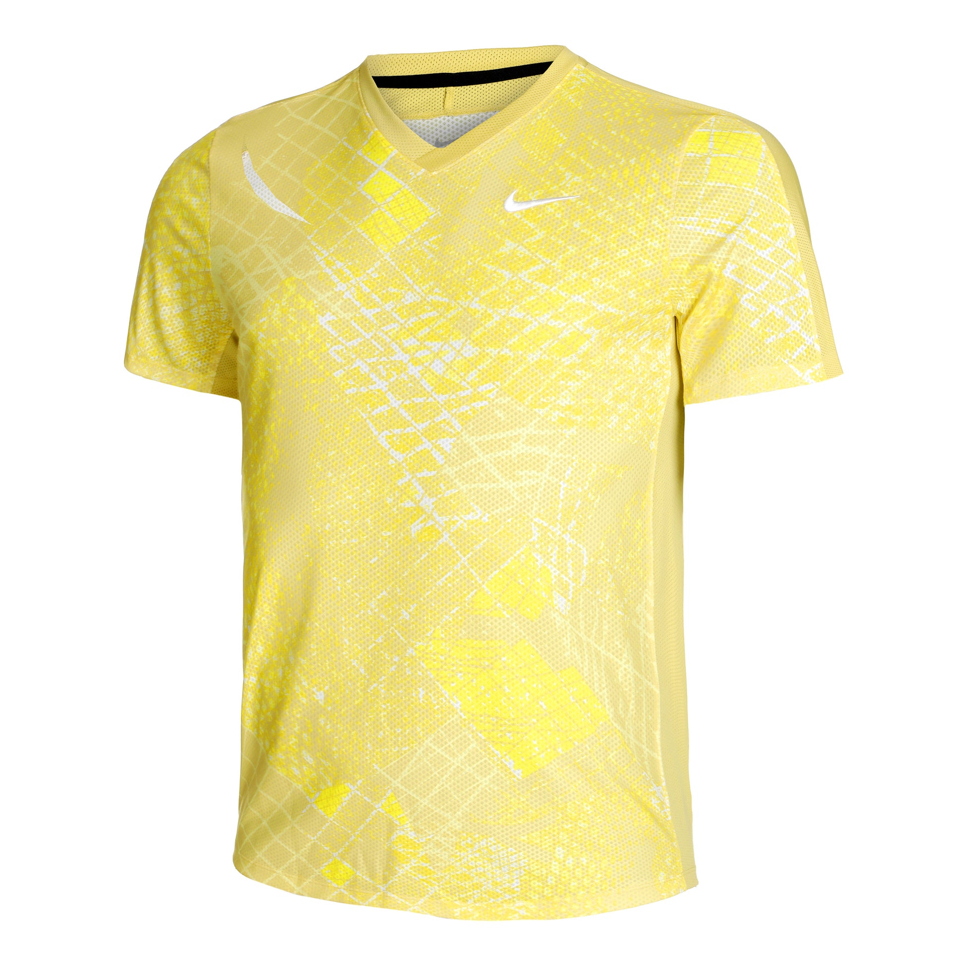 Nike Dri-Fit Court Novelty Tričko Muži - žlutá, bílá