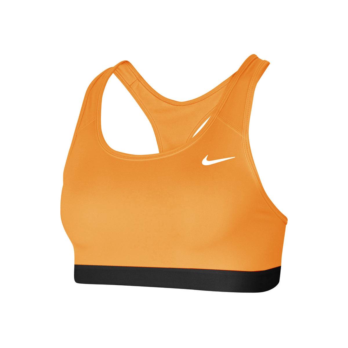 Nike Swoosh Sportovní podprsenka Dívky - oranžová,