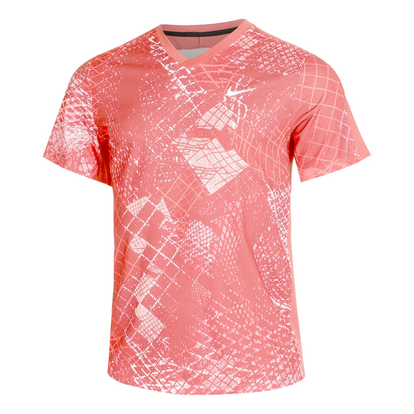 Nike Dri-Fit Court Novelty Tričko Muži - oranžová, bílá