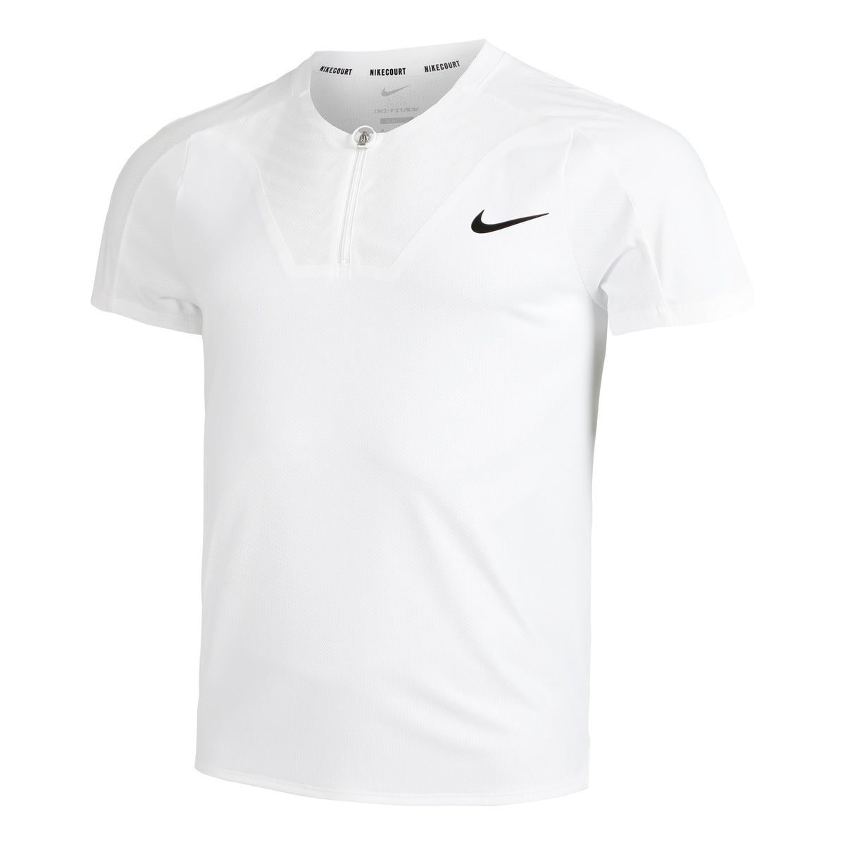 Nike Dri-Fit Court Slam Pólo Muži - bílá,