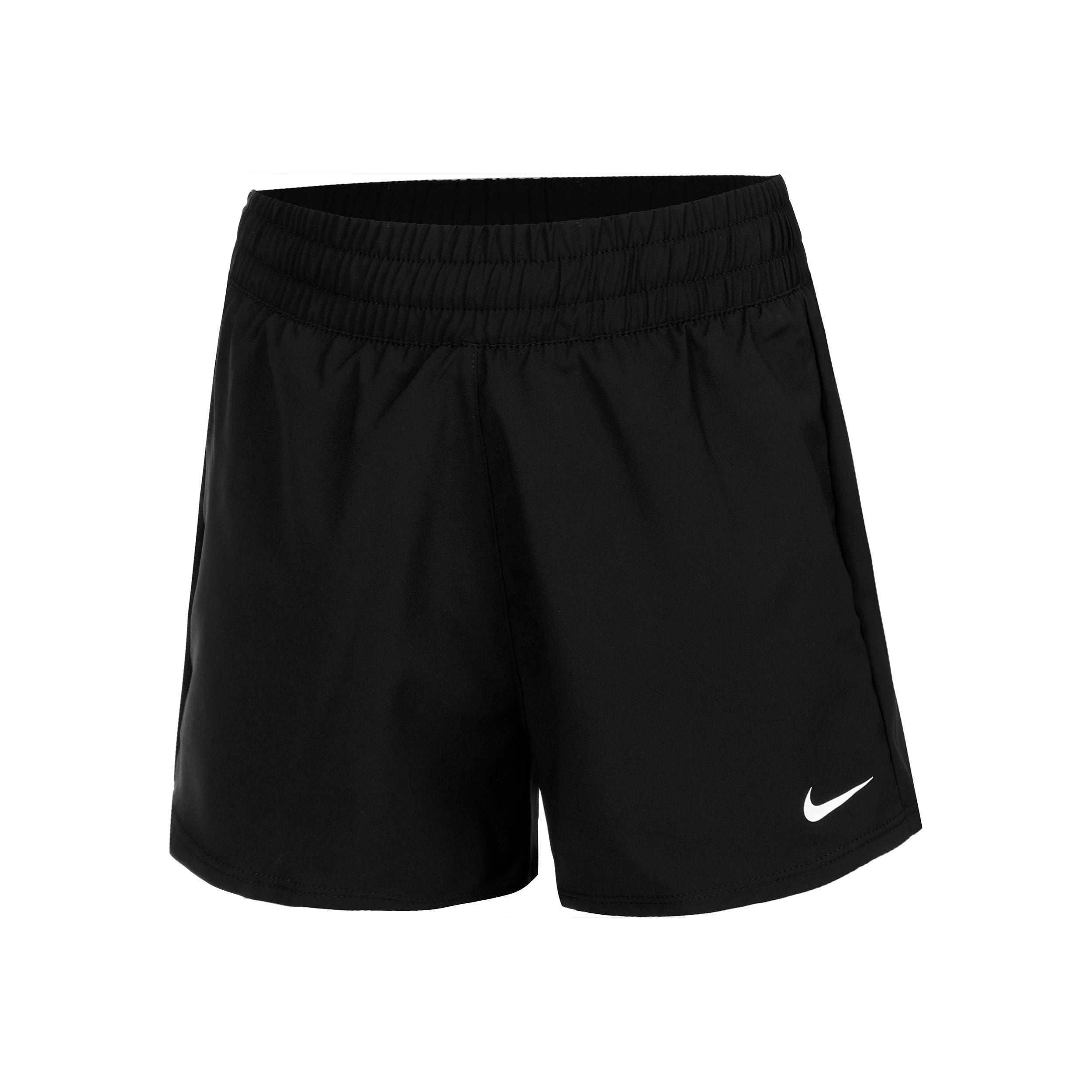 Nike Dri-Fit Big Kids High Waisted Woven Šortky Dívky - Černá