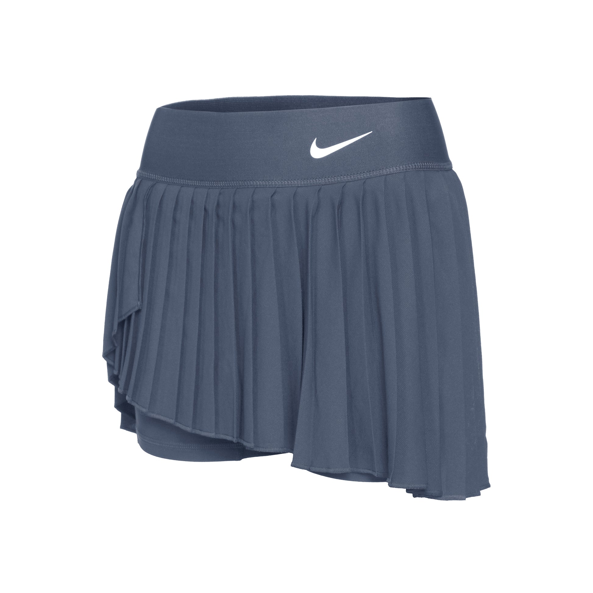 Nike Dri-Fit Court Pleated Sukně Dámy - modro-šedá,