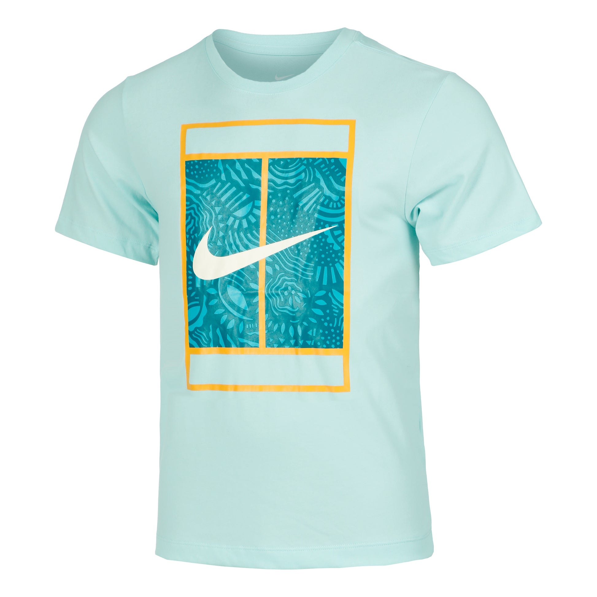 Nike Dri-Fit Court Tričko Muži - mint, vícebarevné