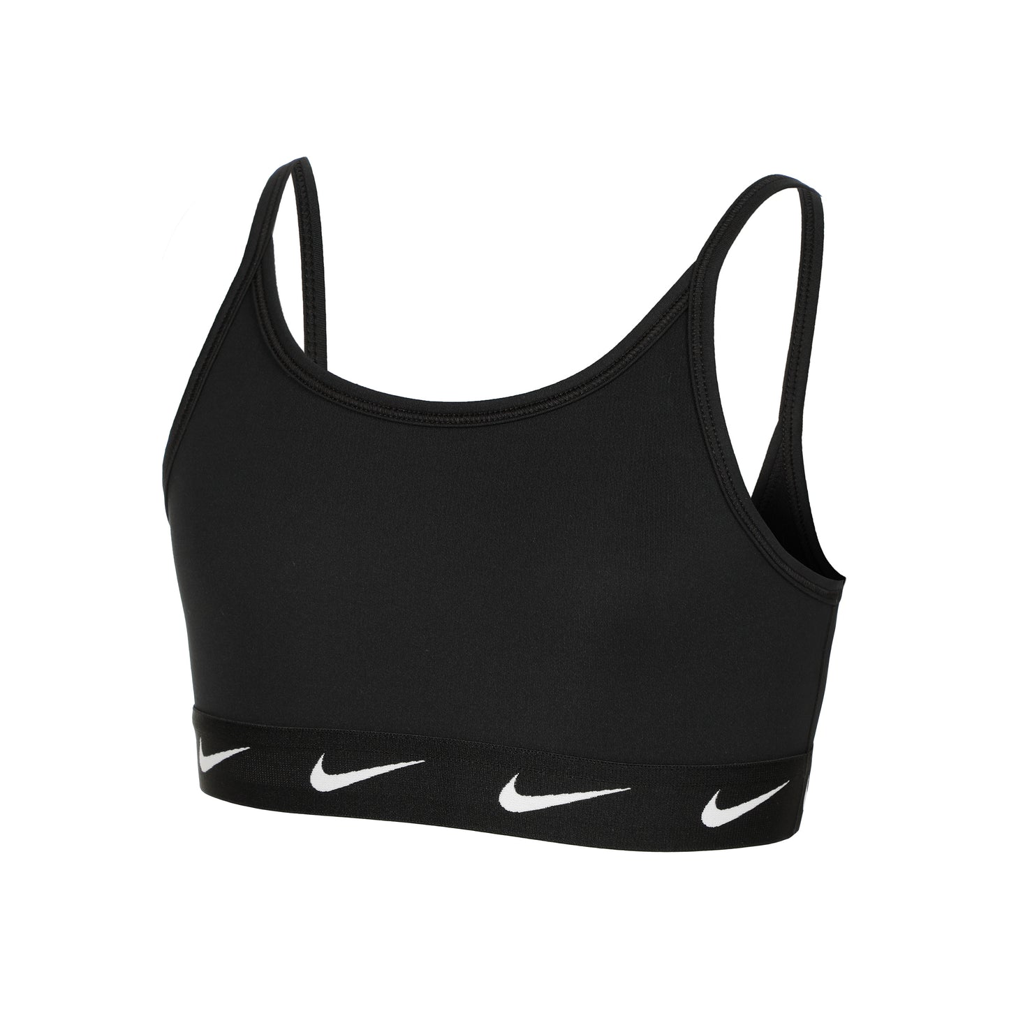 Nike Dri-Fit One Big Sportovní podprsenka Dívky - černá