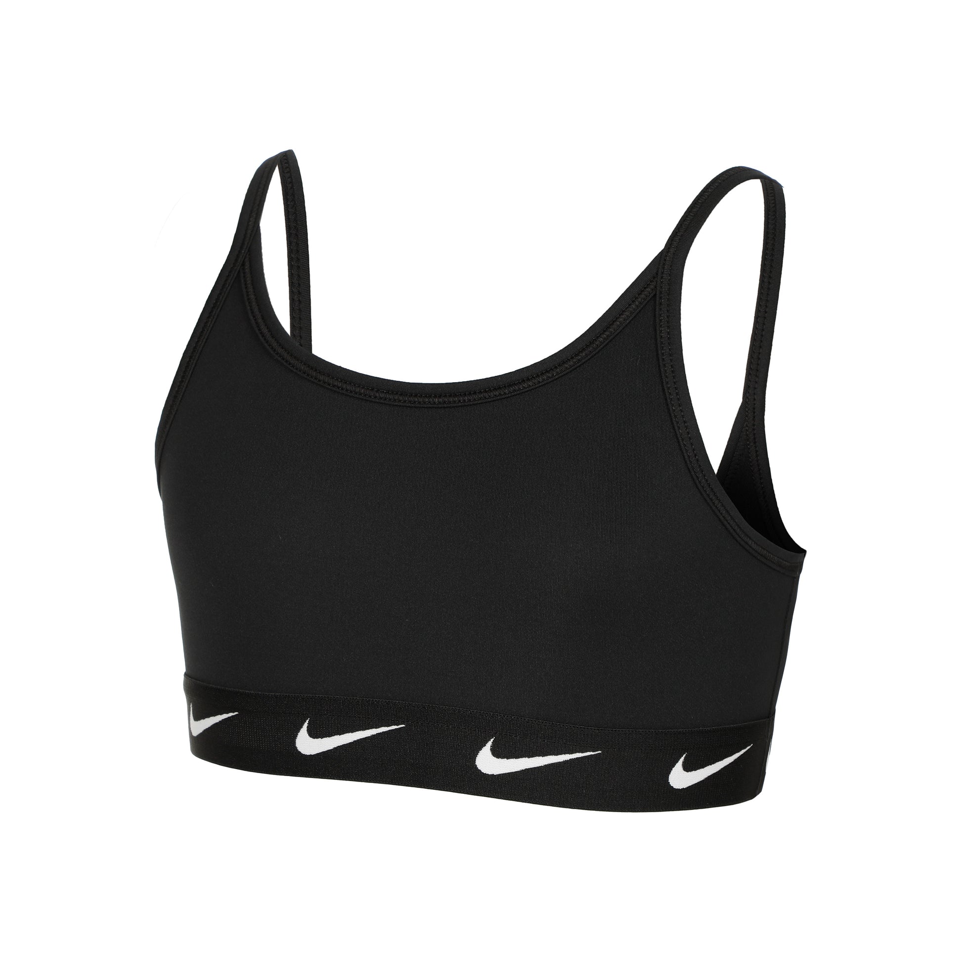 Nike Dri-Fit One Big Sportovní podprsenka Dívky - černá