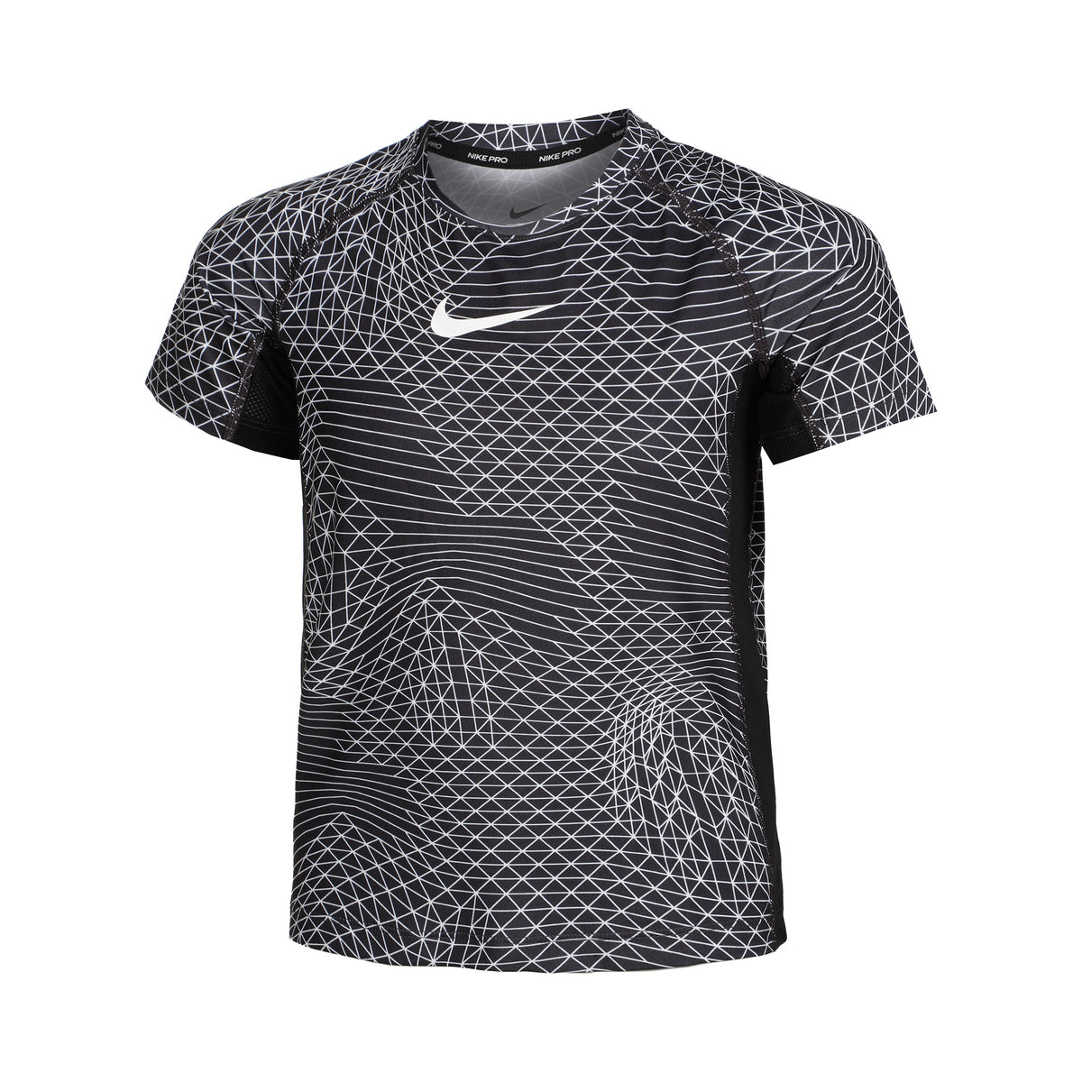 Nike Dri-Fit All Over Print Tričko Chlapci - černá,